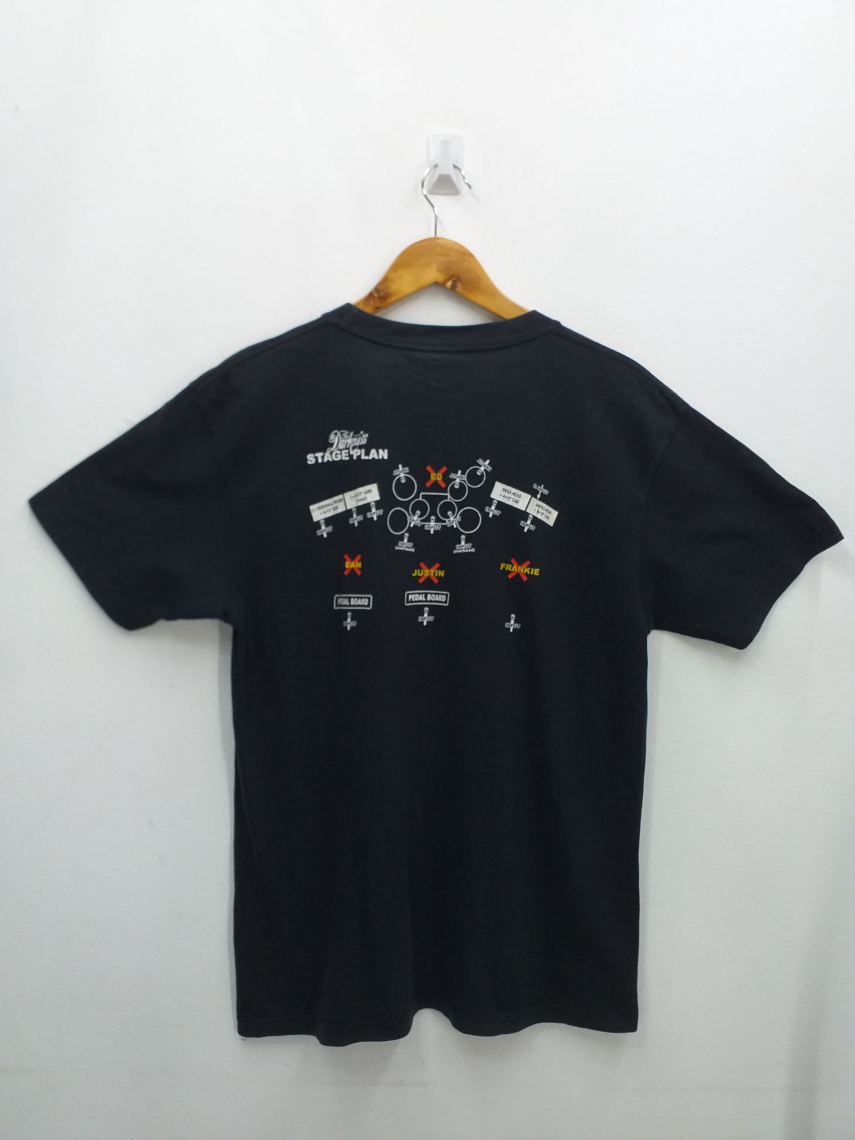 Band Tees Vintage The Darkness Band Tees T-Shirt Tee -C051 Size US L / EU 52-54 / 3 - 2 Thumbnail
