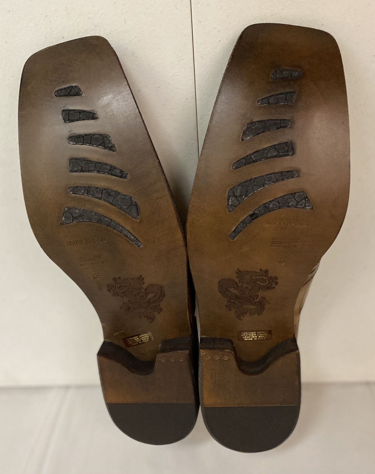 Mark Nason Vintage Y2K Mark Nason 🇮🇹 Distress Rock Stitch Loafer 13 New Size US 13 / EU 46 - 8 Thumbnail