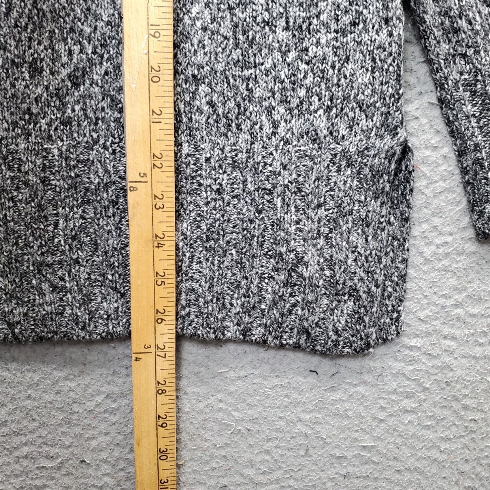 Lou & Grey Lou & Grey For Loft Sweater Womens Small Gray Knit Long Sleeve Mock Neck Pullover XS? Size S / US 4 / IT 40 - 3 Thumbnail