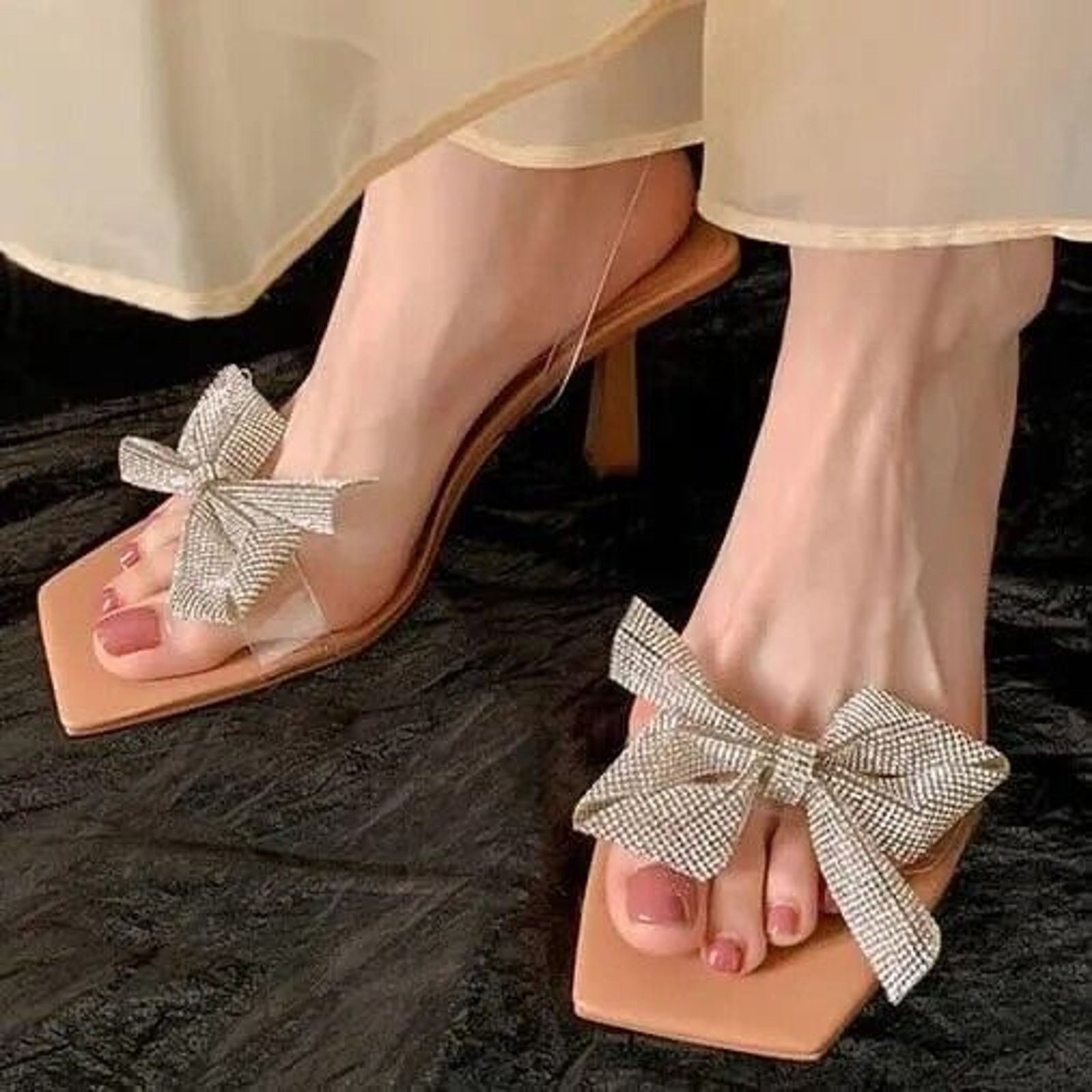 Zara ZARA BLOGGER FAVE!!! Embellished Heels NWT (US 8) Size US 10 / IT 40 - 5 Thumbnail