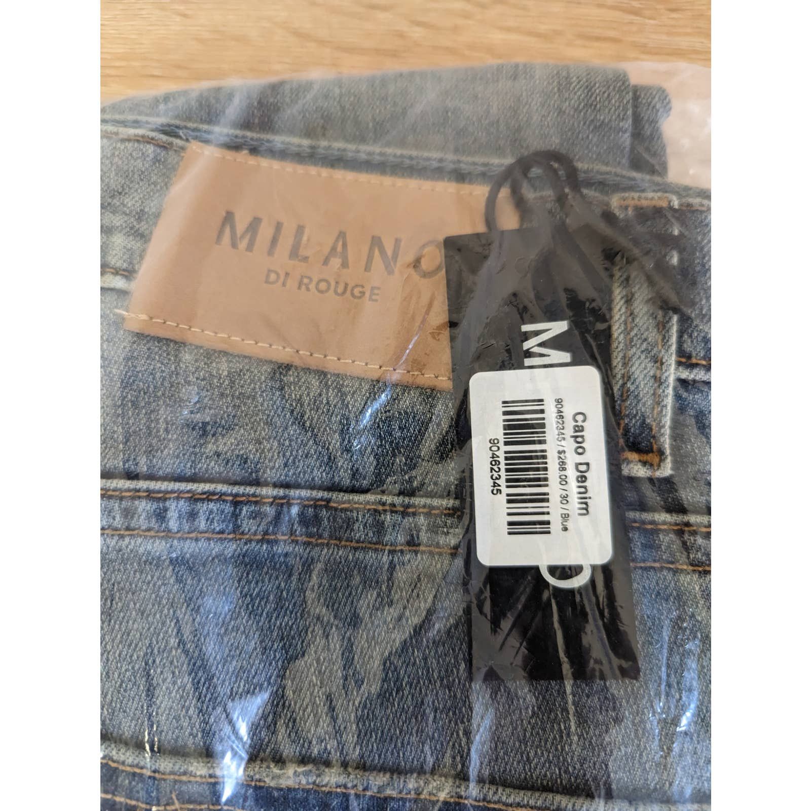 NWT Milano Di Rouge Capo Denim Jeans in Size 30