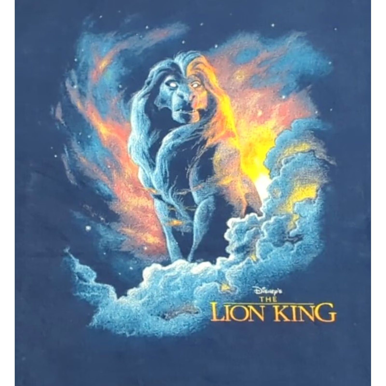 Disney VINTAGE Disney The Lion King Shirt Mufasa Medium Made In USA Single Stitch 90s Mens Size US M / EU 48-50 / 2 - 3 Thumbnail