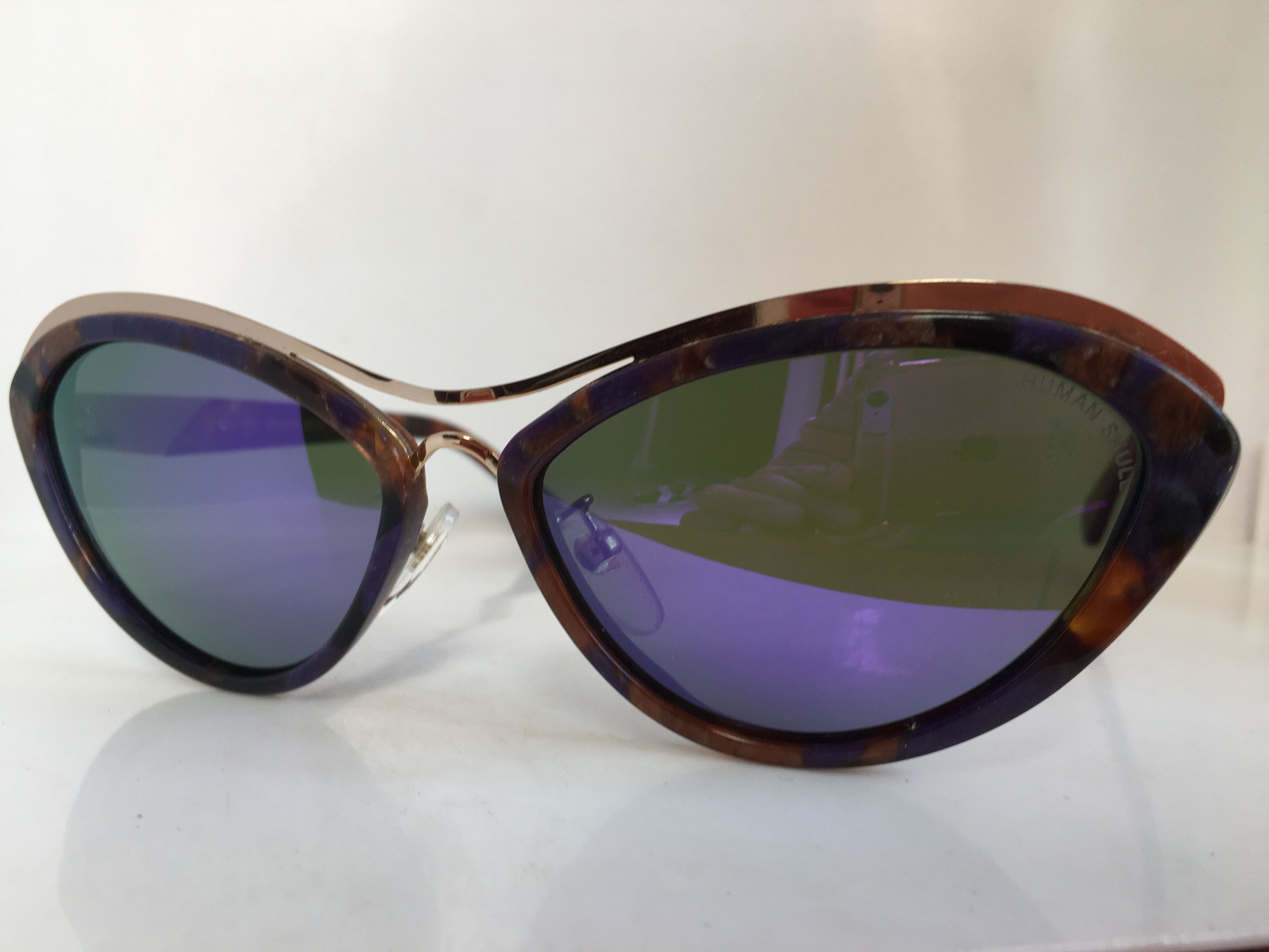 Vintage Vintage Human Skull H1500SCat Eyee Sunglasses Frame Size ONE SIZE - 3 Thumbnail