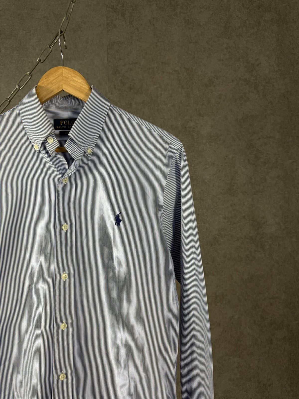 Polo Ralph Lauren Polo Ralph Lauren designer logo striped shirt Size US S / EU 44-46 / 1 - 2 Thumbnail