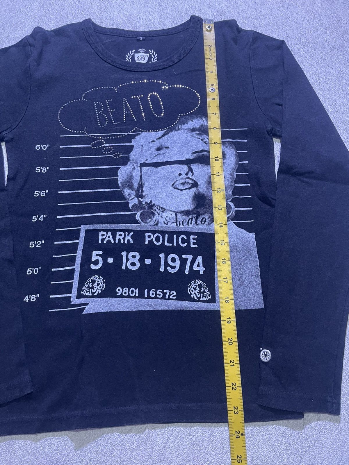 Japanese Brand Y2K BEATO long sleeve tshirt Size US S / EU 44-46 / 1 - 8 Thumbnail