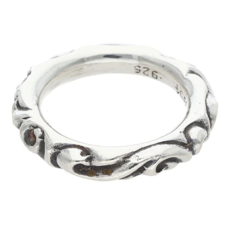 Chrome Hearts Chrome Hearts Silver Scroll Band Ring Size ONE SIZE - 2 Thumbnail