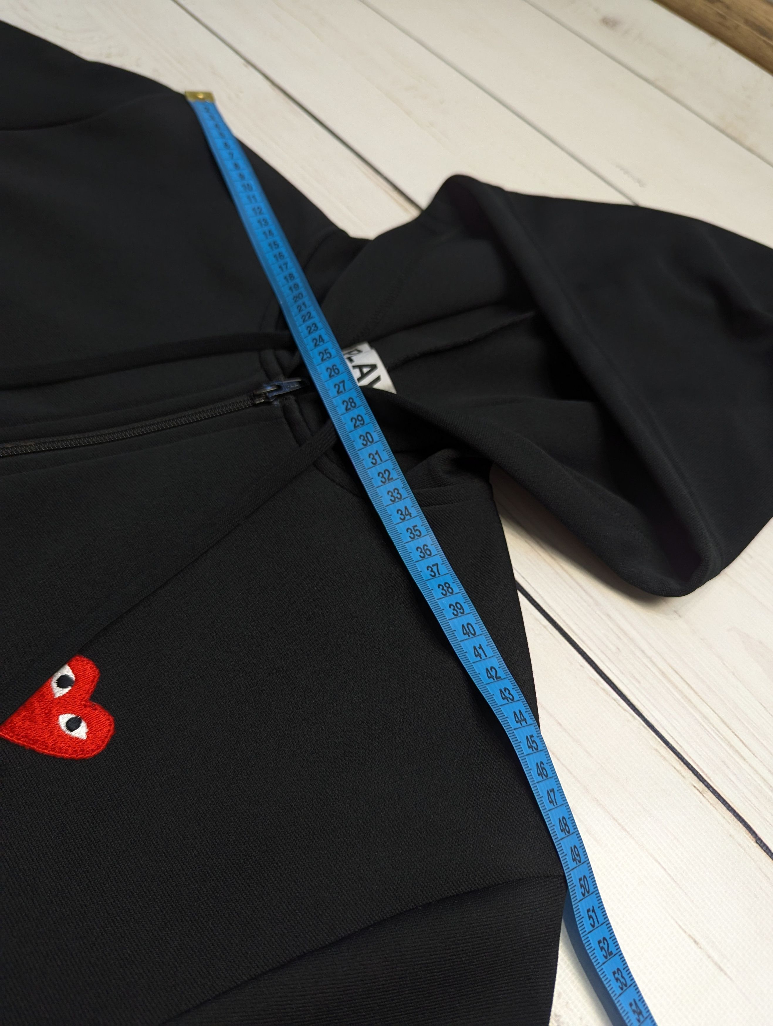 Comme des Garcons Comme des Garçons Play Zip Hoodie Jacket M Size US M / EU 48-50 / 2 - 15 Thumbnail