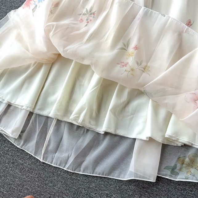 Handmade × Japanese Brand × Vintage Off Shoulder Strap Dress Maxi Sundress Size L / US 10 / IT 46 - 4 Thumbnail
