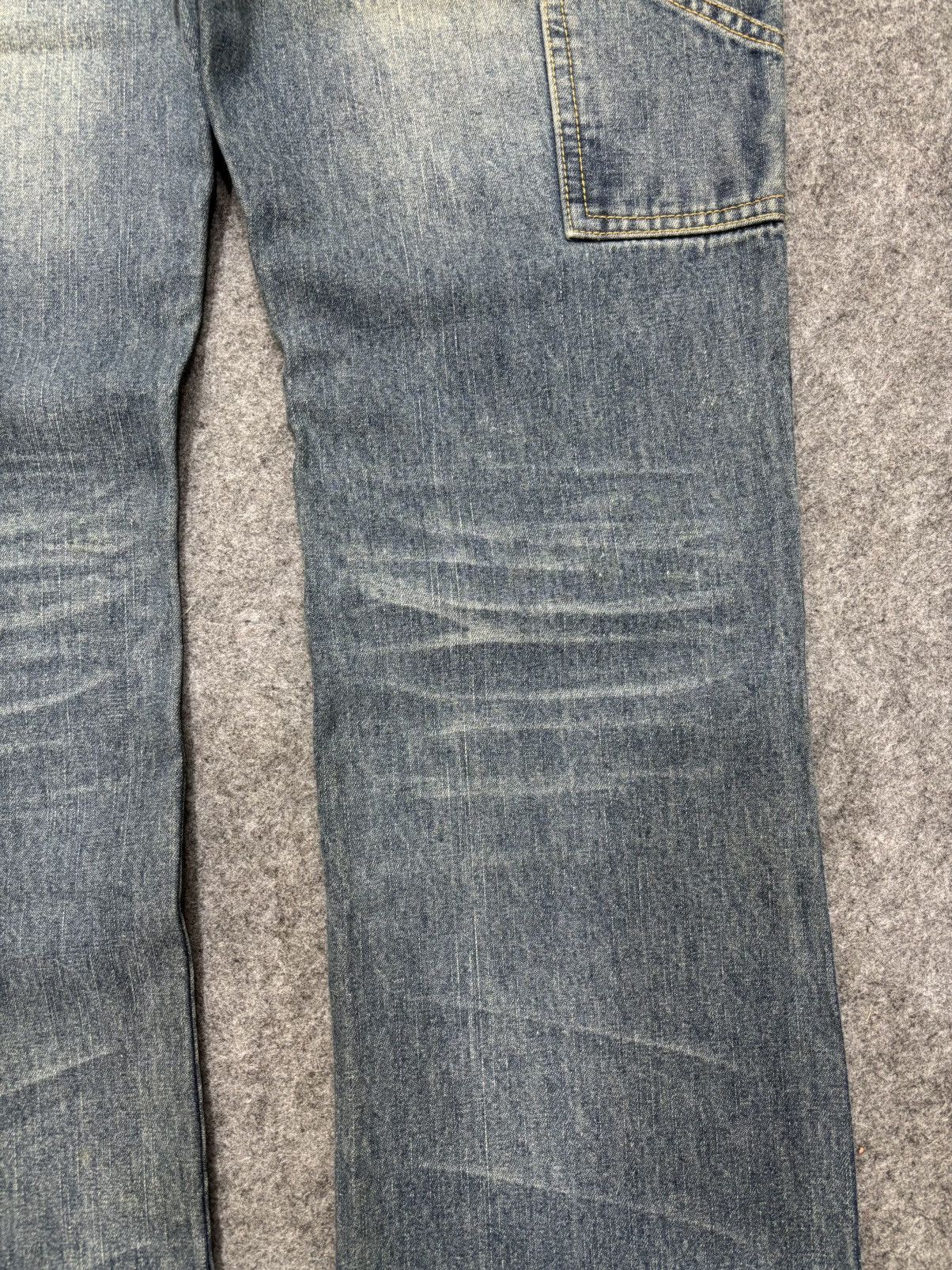 Japanese Brand DIVINER Japan Distressed Carpenter Denim F689 Size US 34 / EU 50 - 12 Thumbnail