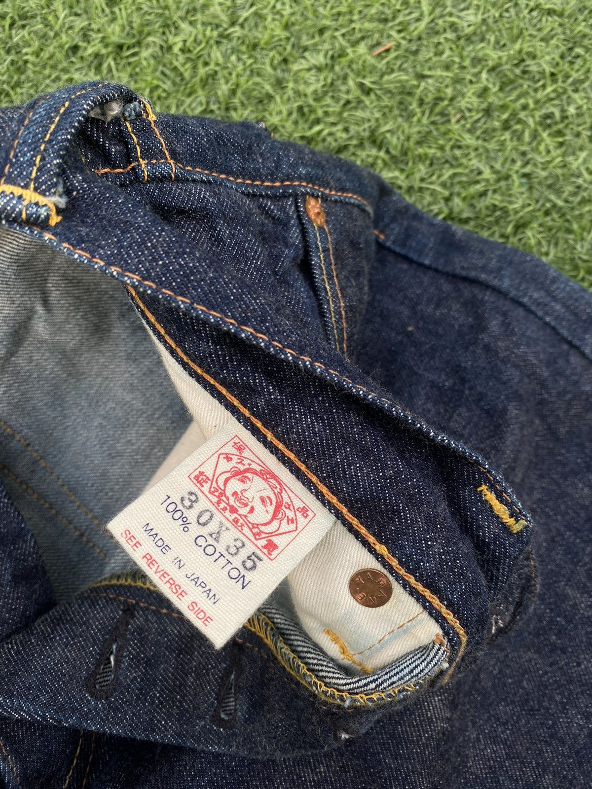 Evisu VINTAGE EVISU JEANS NO.2 PINK SEA GULLS JAPAN SELVEDGE Size US 30 / EU 46 - 8 Thumbnail