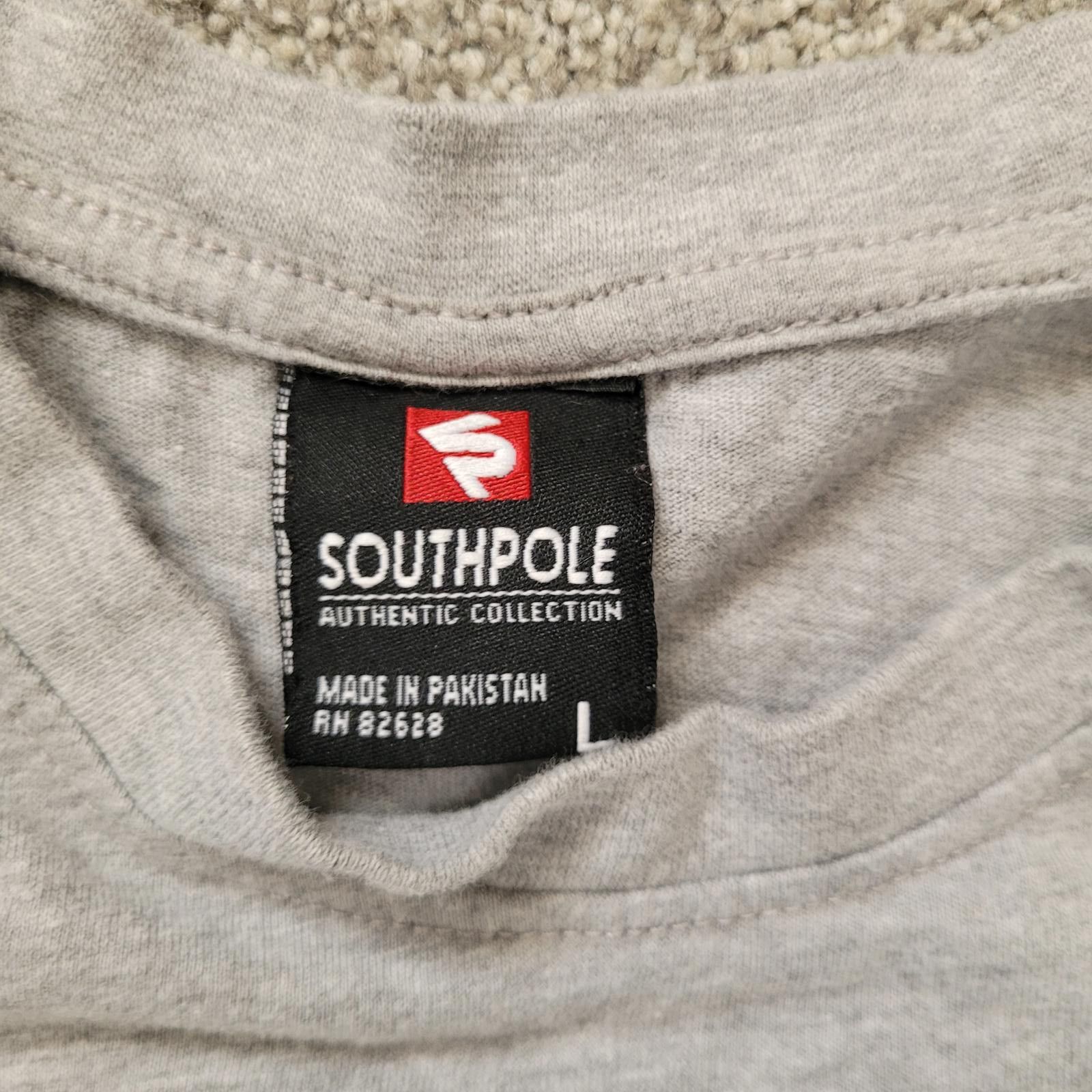 Southpole Southpole Large T-Shirt Gray Black Pocket Tee Size US L / EU 52-54 / 3 - 4 Thumbnail