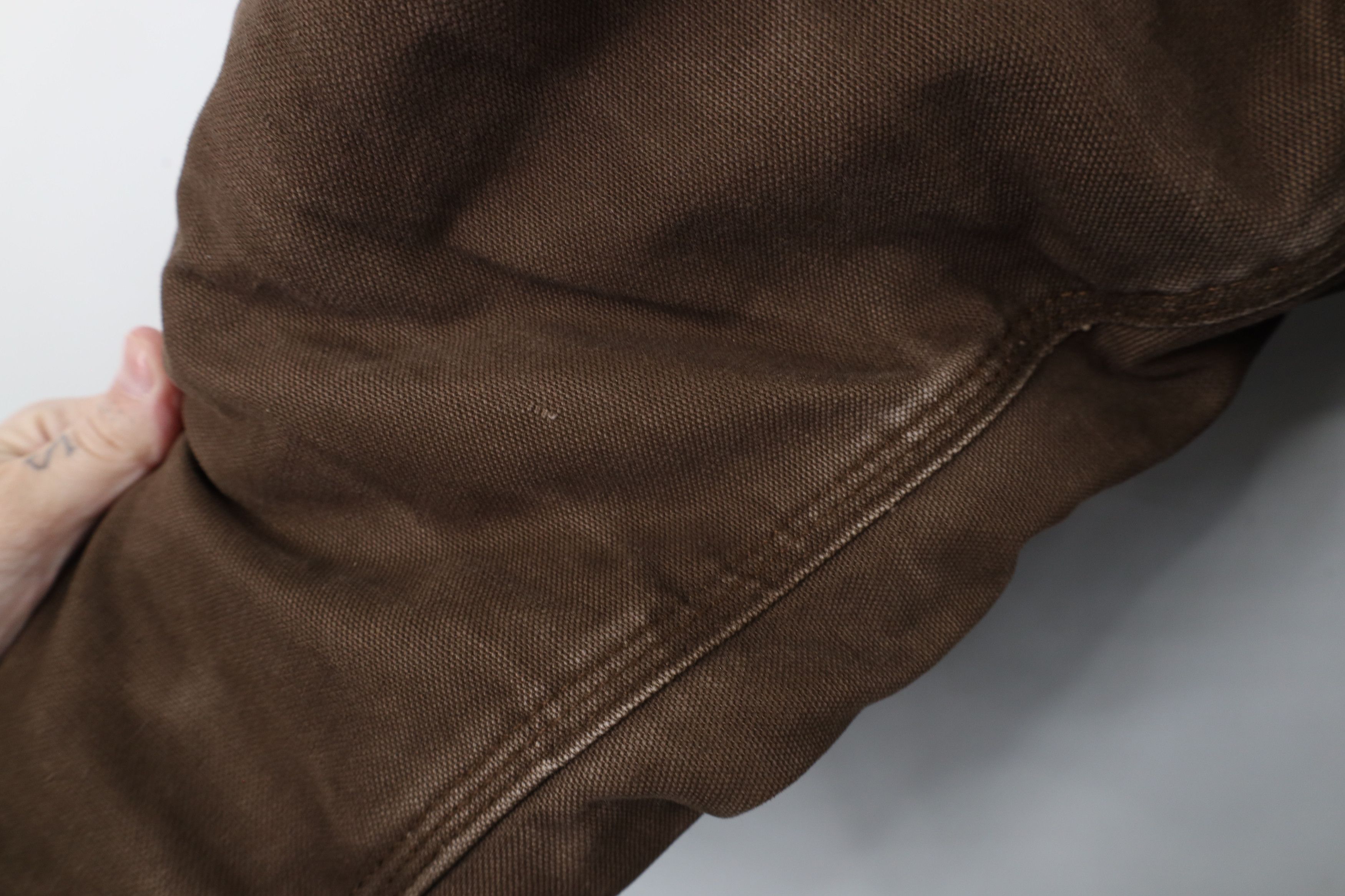 Vintage Vintage 90s Y2K Streetwear Canvas Chore Barn Jacket Brown Size US L / EU 52-54 / 3 - 7 Thumbnail