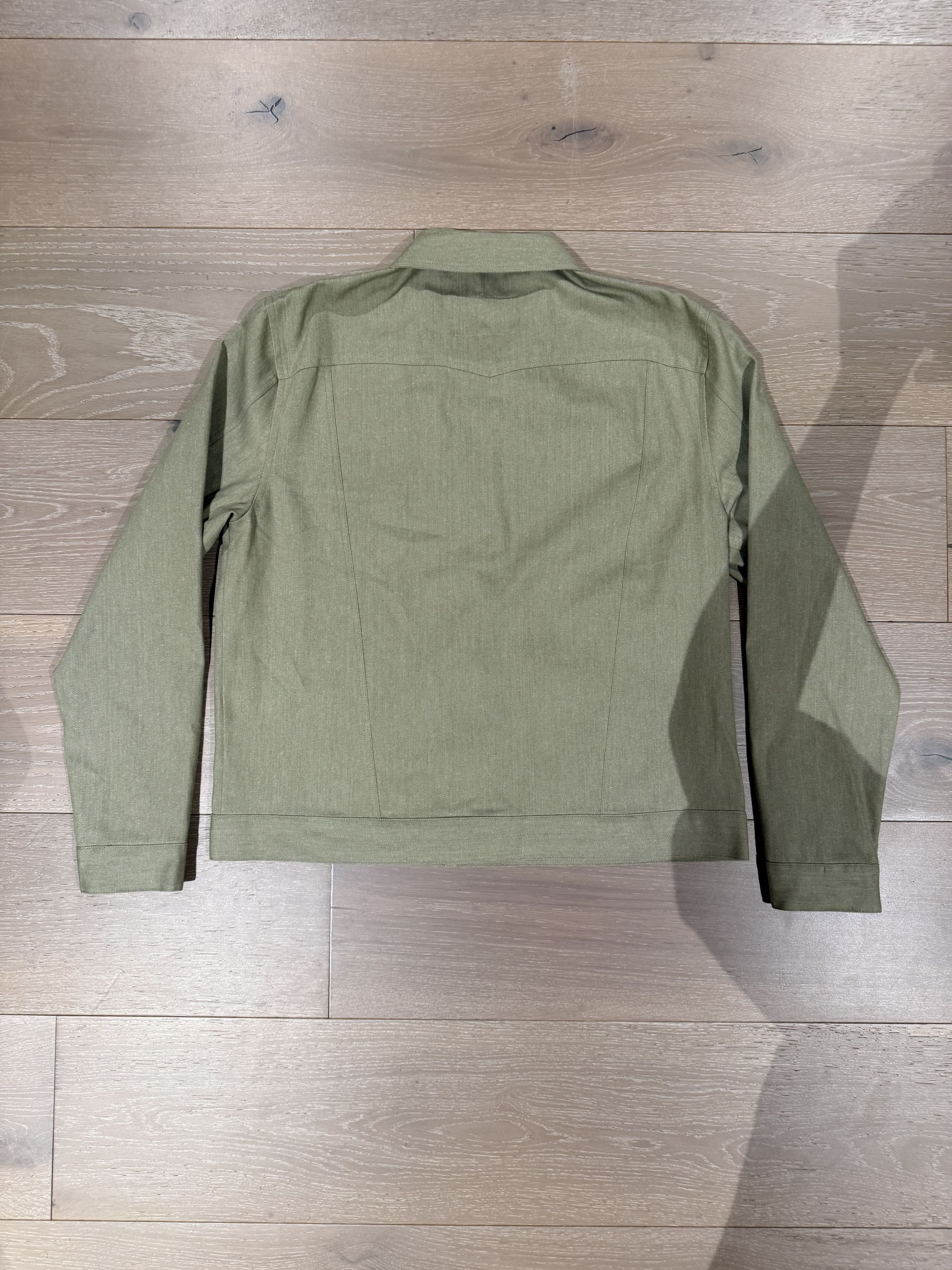 Libero 💚 Libero Pistachio Denim Jacket Large NEW Size US L / EU 52-54 / 3 - 15 Thumbnail