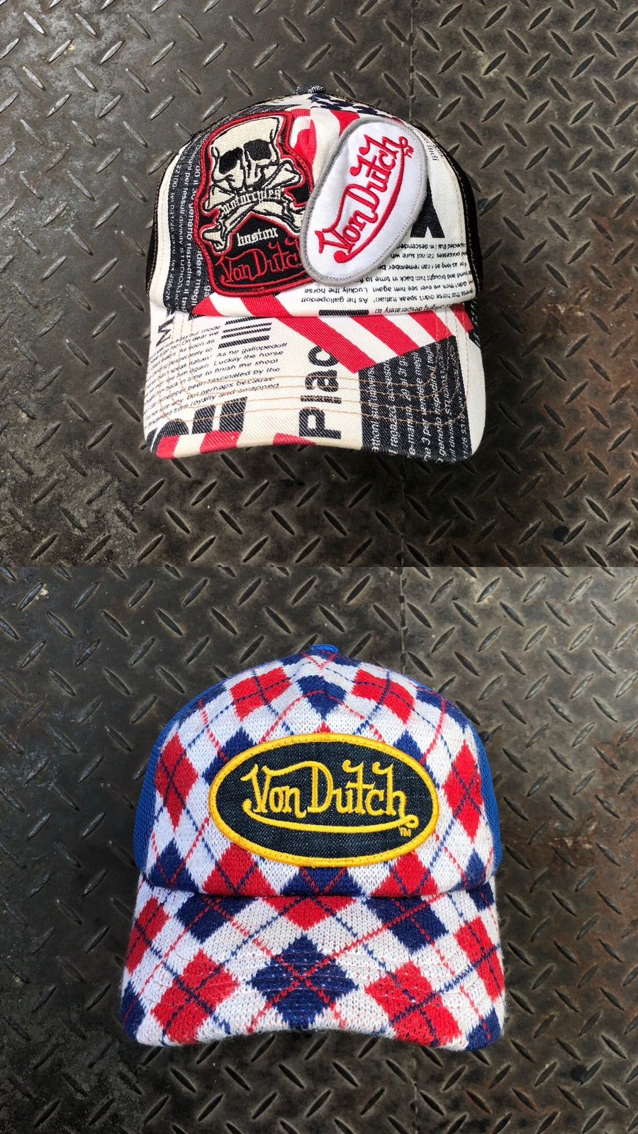 Von Dutch 🚫 SOLD 🚫 Vintage Von Dutch Trucker Hat Size ONE SIZE - 1 Thumbnail