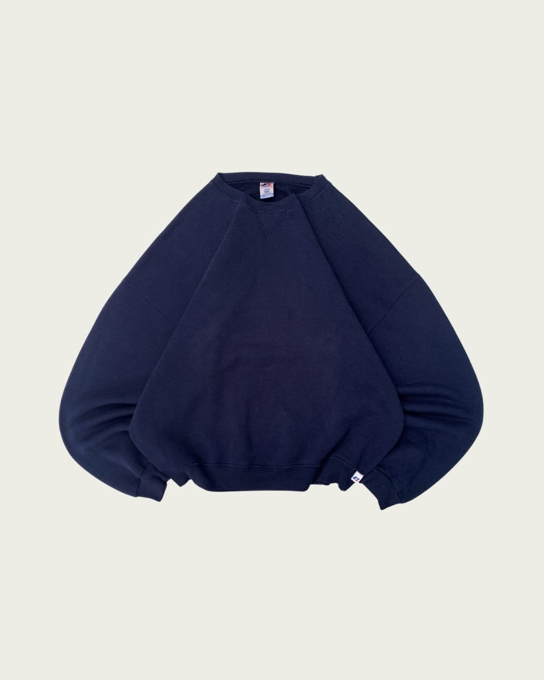 Russell Athletic Midnight Blue Russell Athletic Boxy Crewneck Size US XXL / EU 58 / 5 - 1 Thumbnail