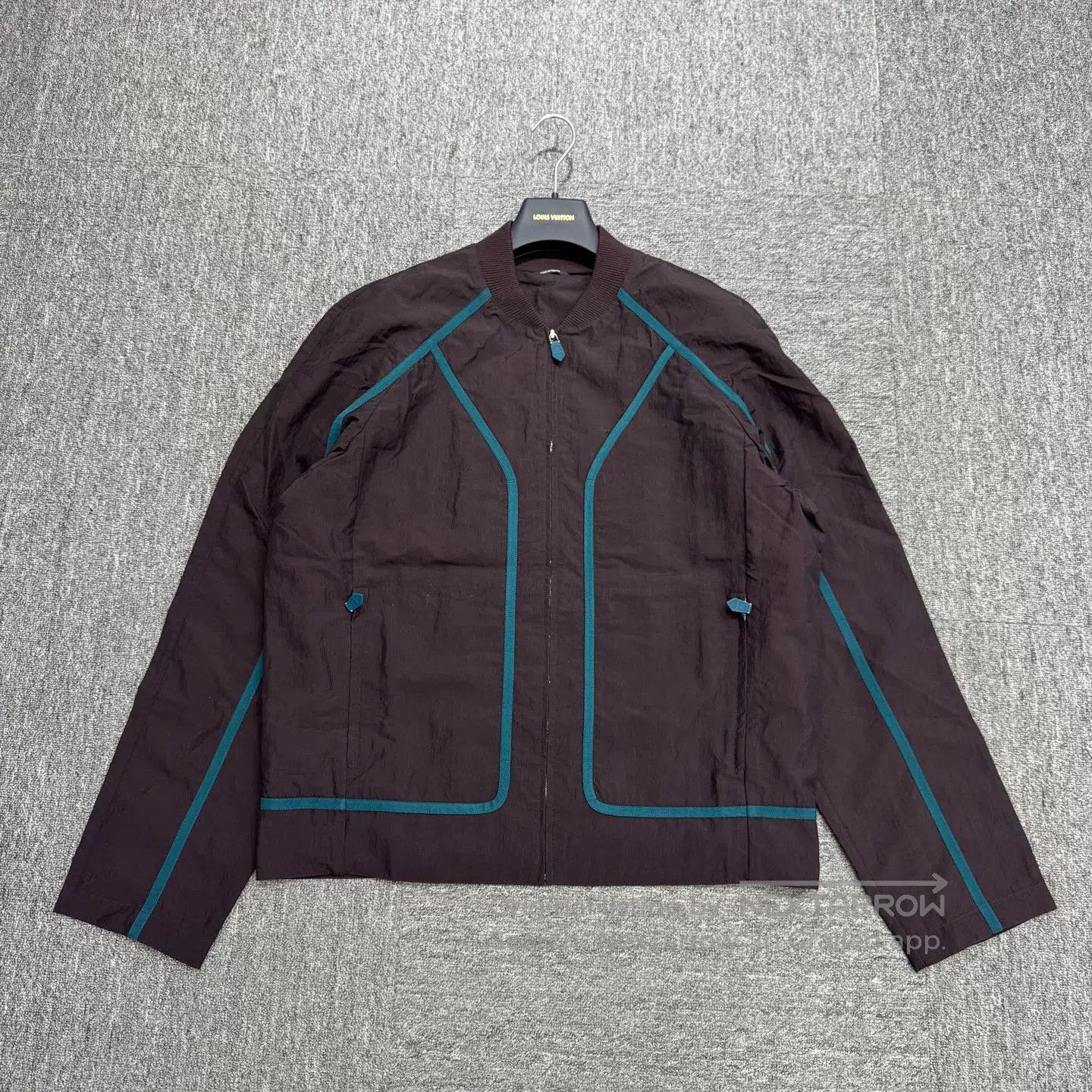 Hermes Hermes Dark Purple Windbreaker. Size US M / EU 48-50 / 2 - 1 Thumbnail