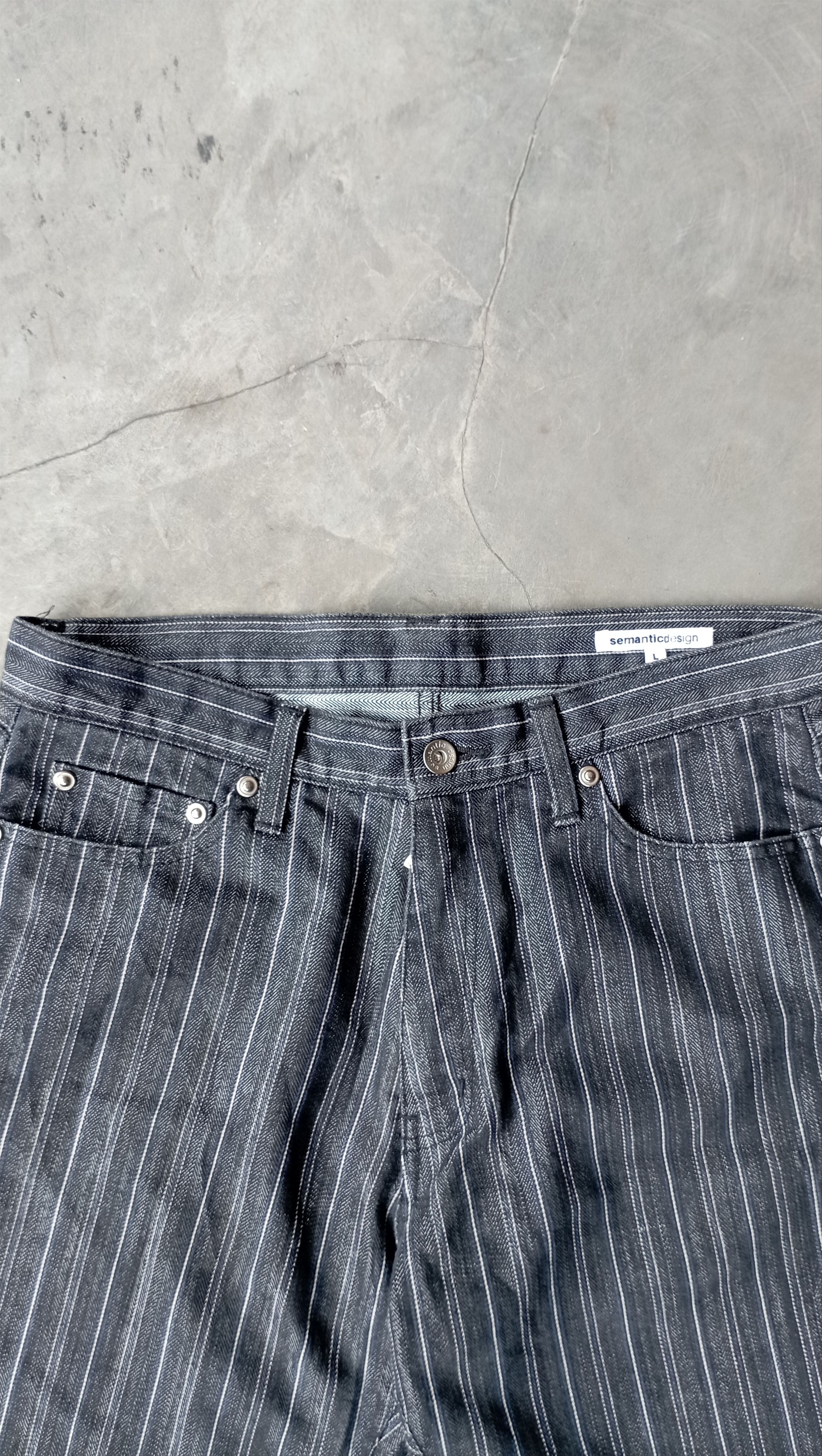semanticdesign Semantic Design Flared Stripe Pants Size US 31 - 2 Thumbnail