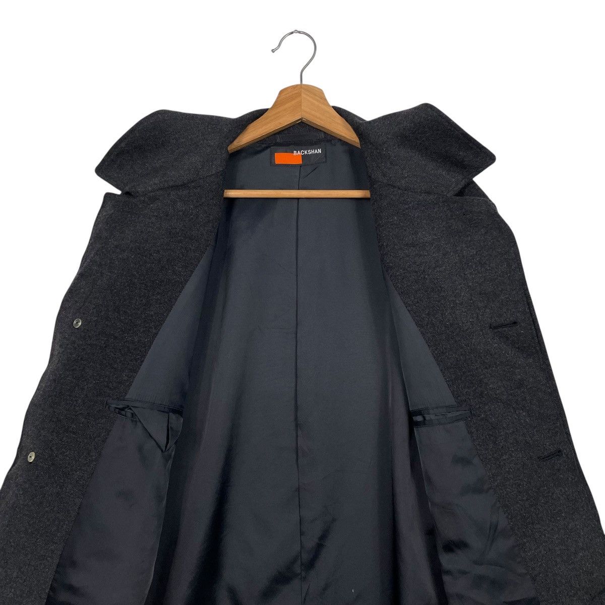 Japanese Brand Japanese Brand Backshan Wool Overcoat Size US L / EU 52-54 / 3 - 12 Thumbnail