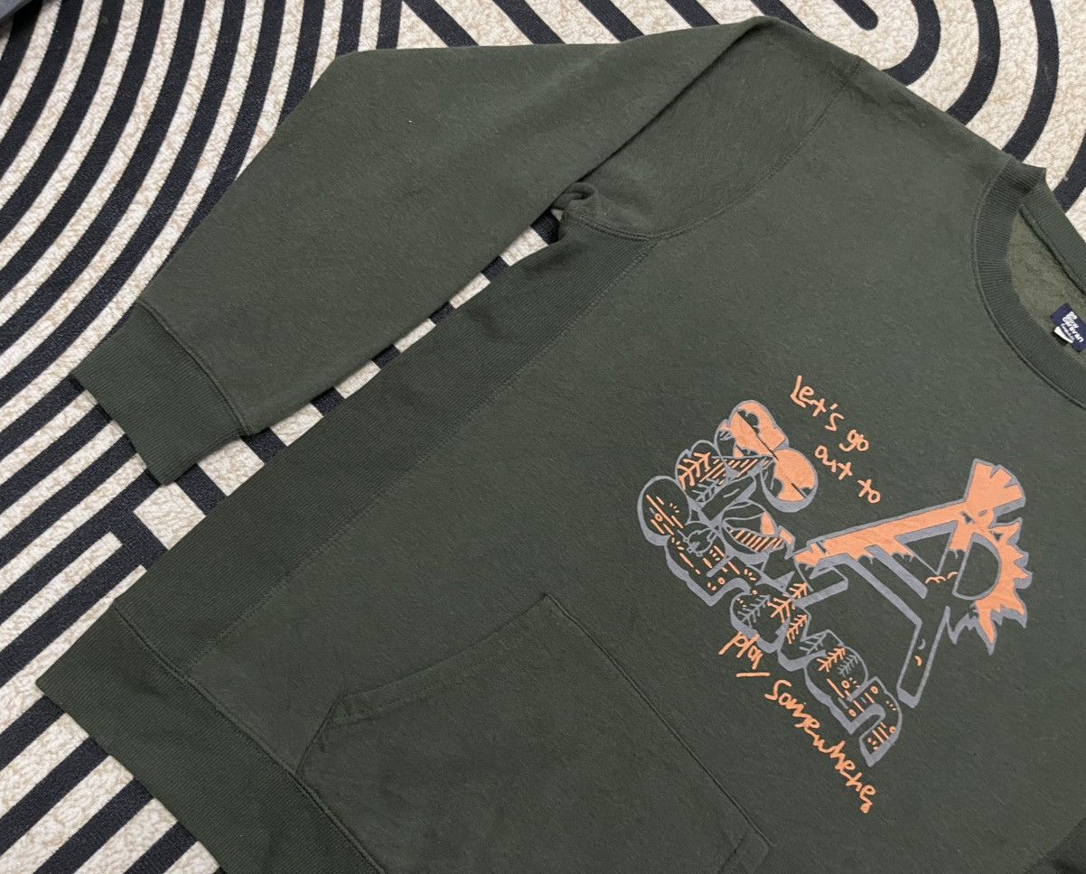 Vintage × go slow caravan 2000s GO SLOW CARAVAN “LETS GO OUT TO PLAY SOMEWHERE” Size US L / EU 52-54 / 3 - 4 Thumbnail