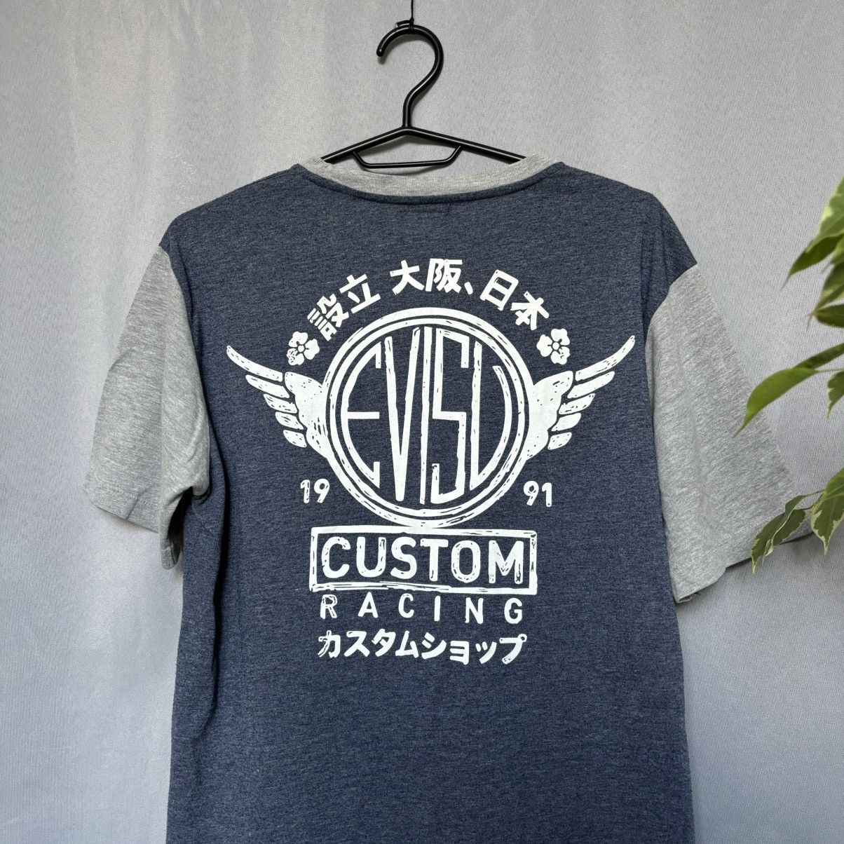 Evisu Evisu vintage t-shirt big logo blue medium streetwear Size US M / EU 48-50 / 2 - 1 Thumbnail