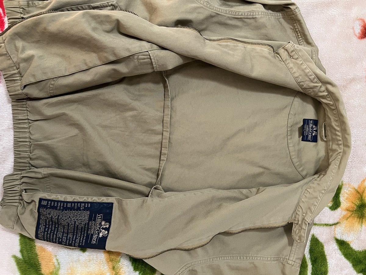 Vintage VINTAGE WILLIS & GEIGER Men's Bomber Jacket Size US L / EU 52-54 / 3 - 3 Thumbnail