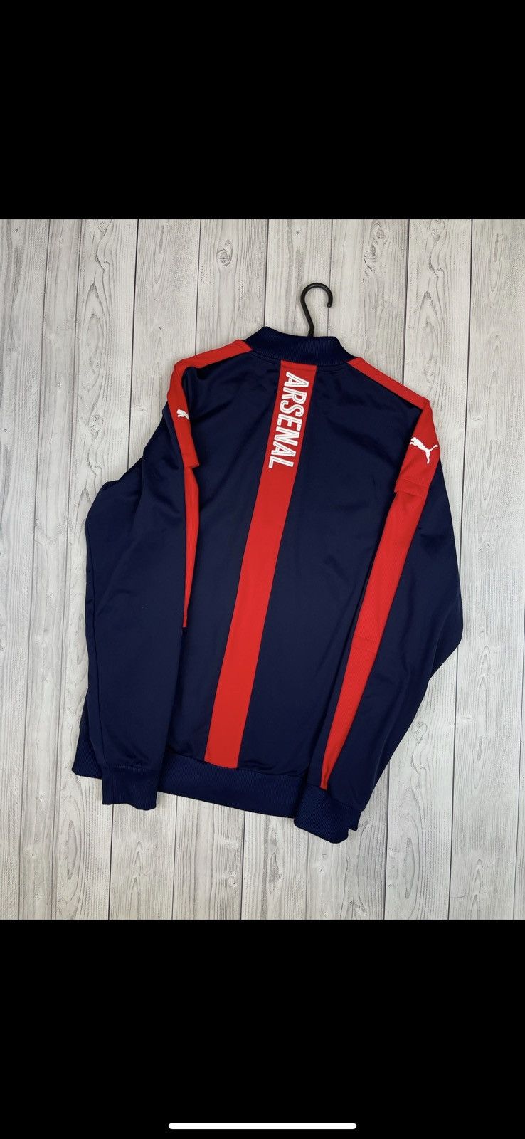 Puma Vintage puma arsenal track jacket size M navy Size US M / EU 48-50 / 2 - 2 Thumbnail