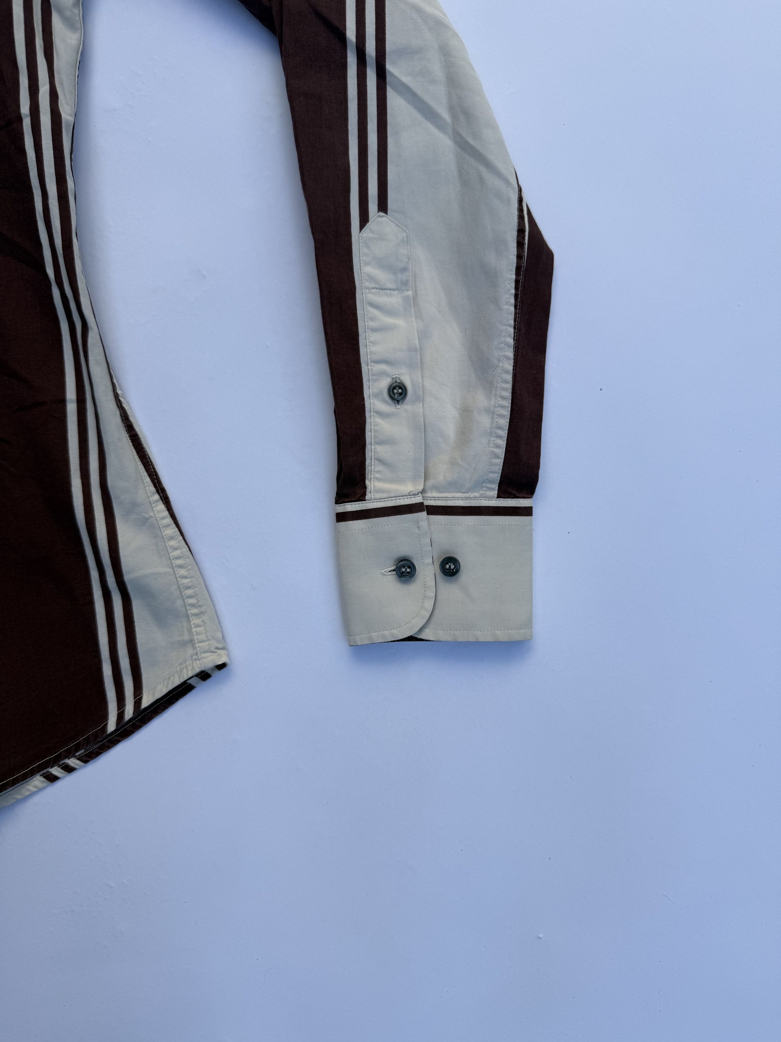 Dolce & Gabbana Vintage Women's Dolce & Gabbana Striped Shirt Size S / US 4 / IT 40 - 7 Thumbnail