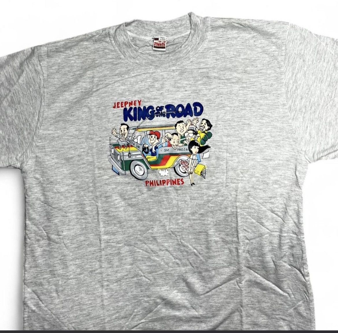 Other Vtg 90s Philippines JEEPNEY King of the Road T-Shirt Large Size US L / EU 52-54 / 3 - 2 Thumbnail