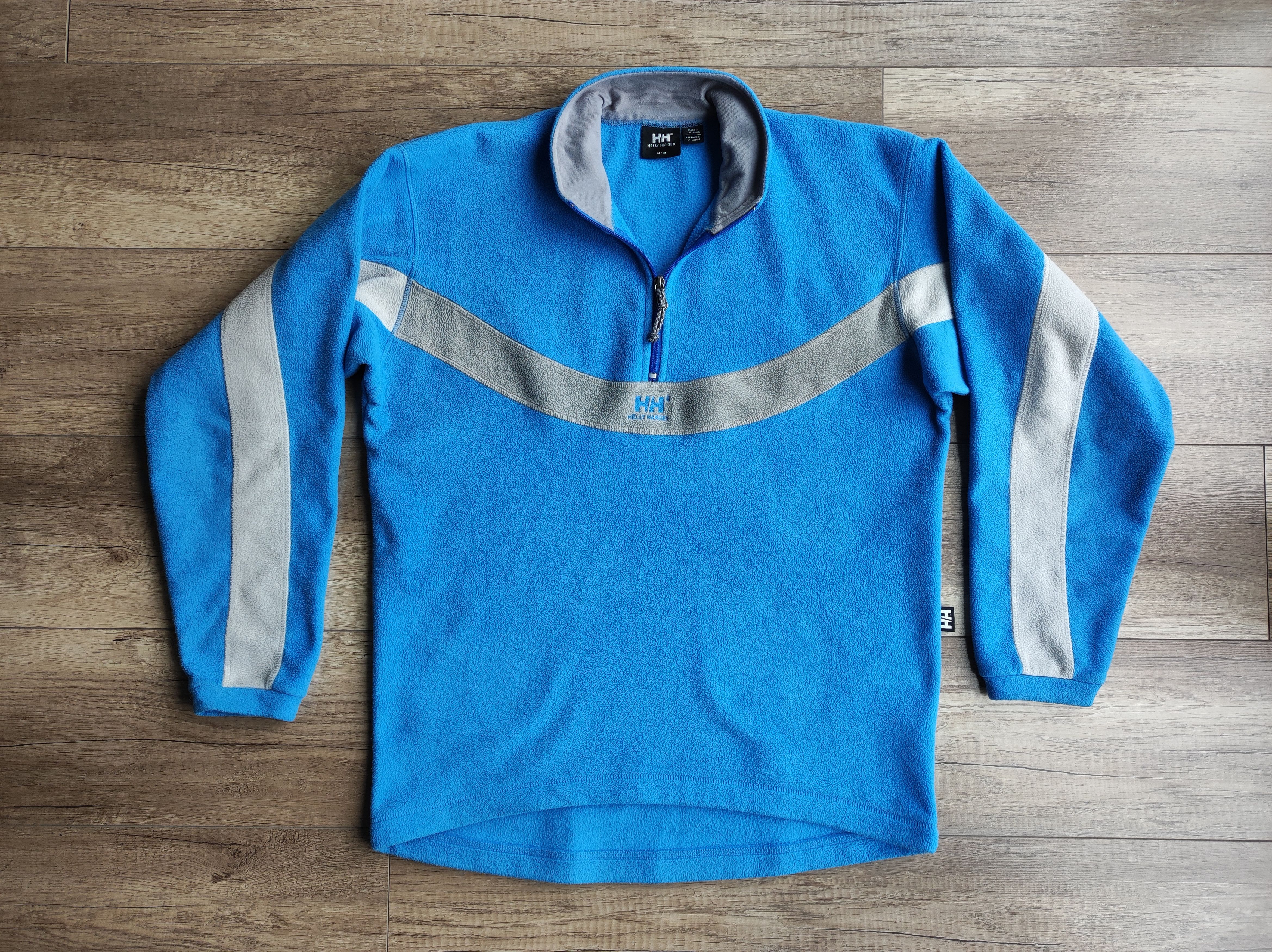 Helly Hansen × Vintage HELLY HANSEN Men's 1/2 Zip Anorak Fleece Jacket, s. MEDIUM Size US M / EU 48-50 / 2 - 1 Thumbnail