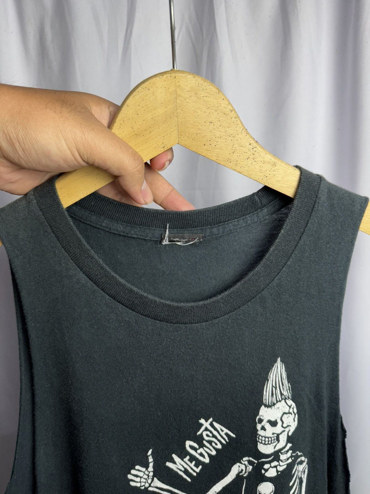Japanese Punk Skull People Tanktop Lgb ifsixwasnine styled