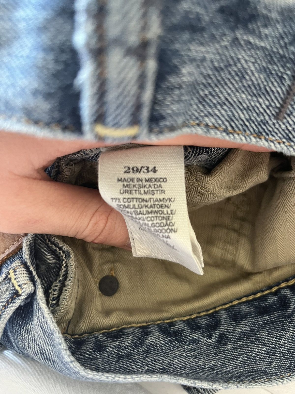 Denim & Supply Ralph Lauren × Polo Ralph Lauren × Ralph Lauren DSRL Distressed Denim Jeans America Size US 29 - 7 Thumbnail