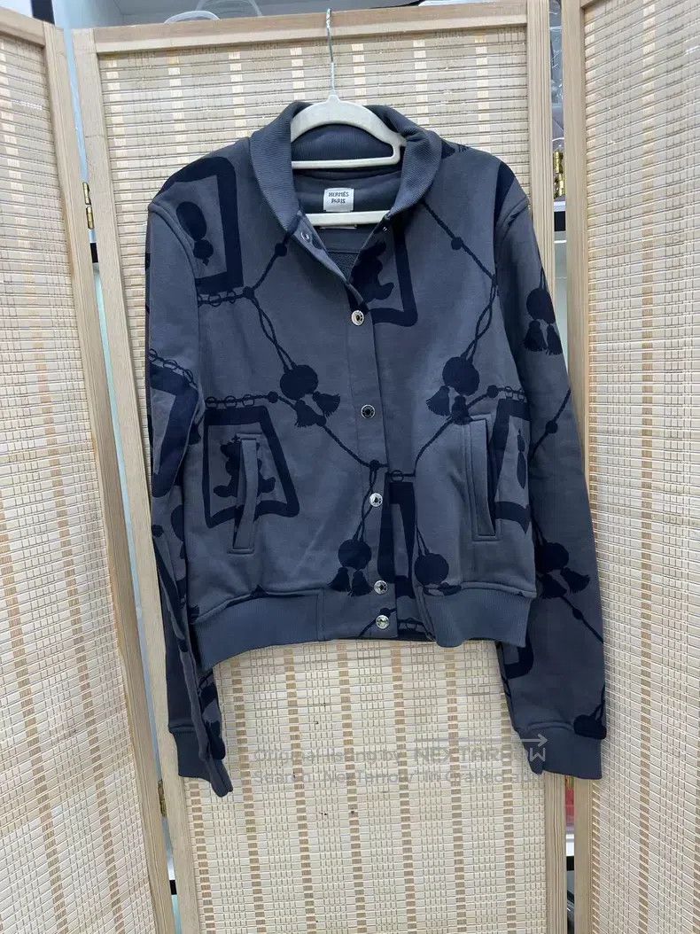Hermes Hermes Knitted baseball jacket Size XS / US 0-2 / IT 36-38 - 1 Thumbnail