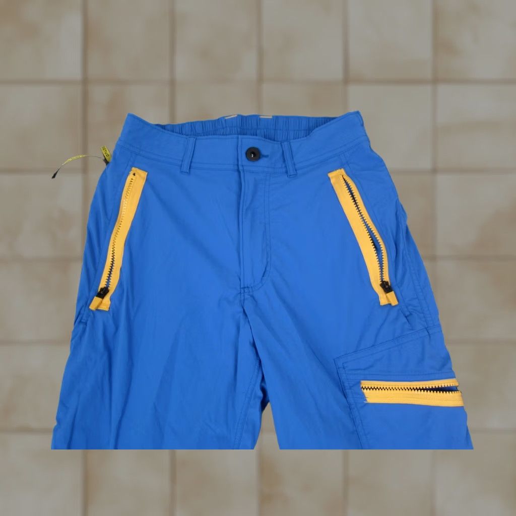 Vintage REI Pants Mens 28x32 Blue Nylon Spandex Cargo Pocket Straight Leg Ankle Regular Fit Vintage: No Size US 28 / EU 44 - 1 Thumbnail