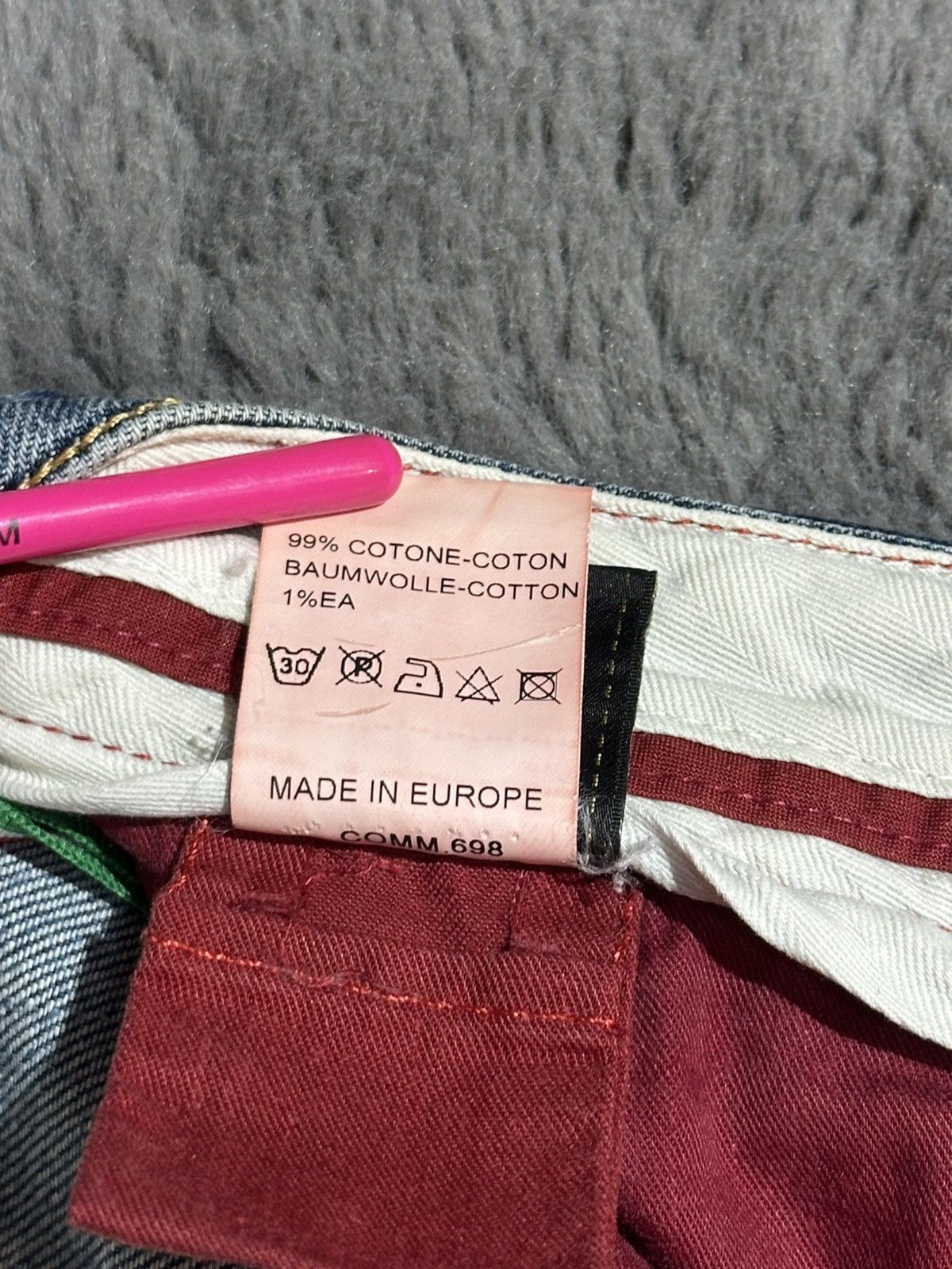 Other Vintage Sartoria Tramarossa "Leonardo" Selvedge Denim Pants Size US 31 - 10 Thumbnail