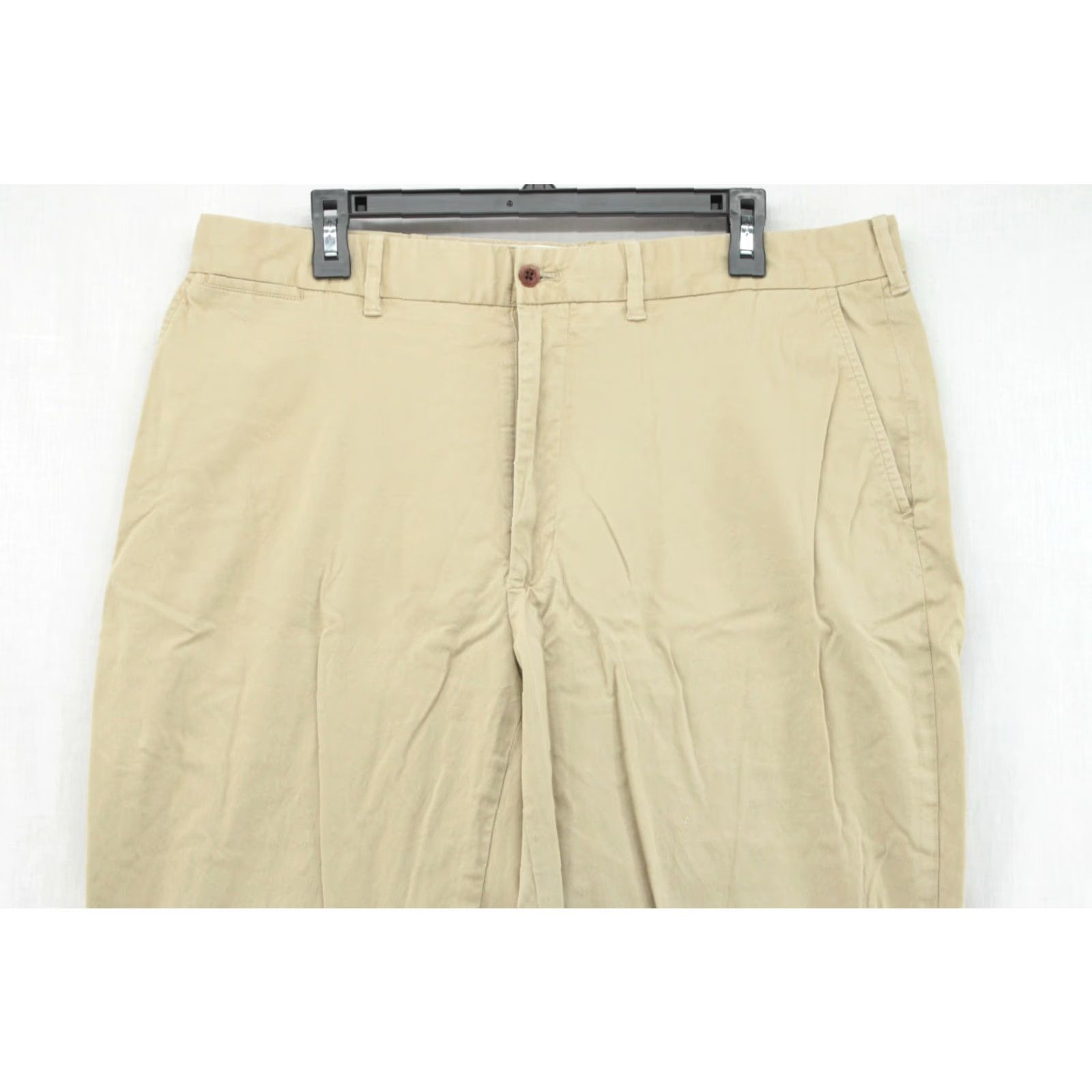 Vintage VINTAGE Polo Golf Pants Men 36 Beige Chino Jeans Belt Loops Straight Front Logo Preppy City Classic Designer Modern 90s Mens Size US M / EU 48-50 / 2 - 3 Thumbnail
