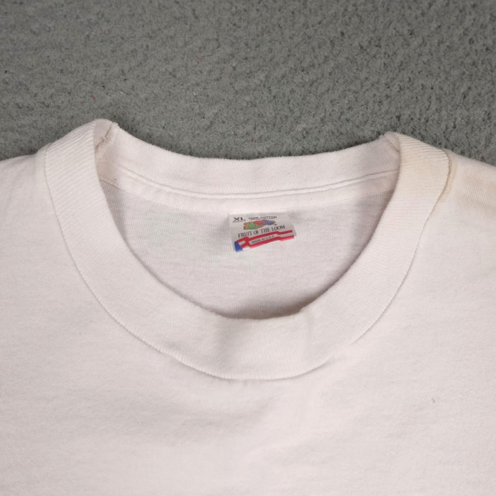 Fruit Of The Loom VINTAGE Nickelodeon Box Logo Shirt Mens XL White 90s Graphic Made In USA Size US XL / EU 56 / 4 - 5 Thumbnail