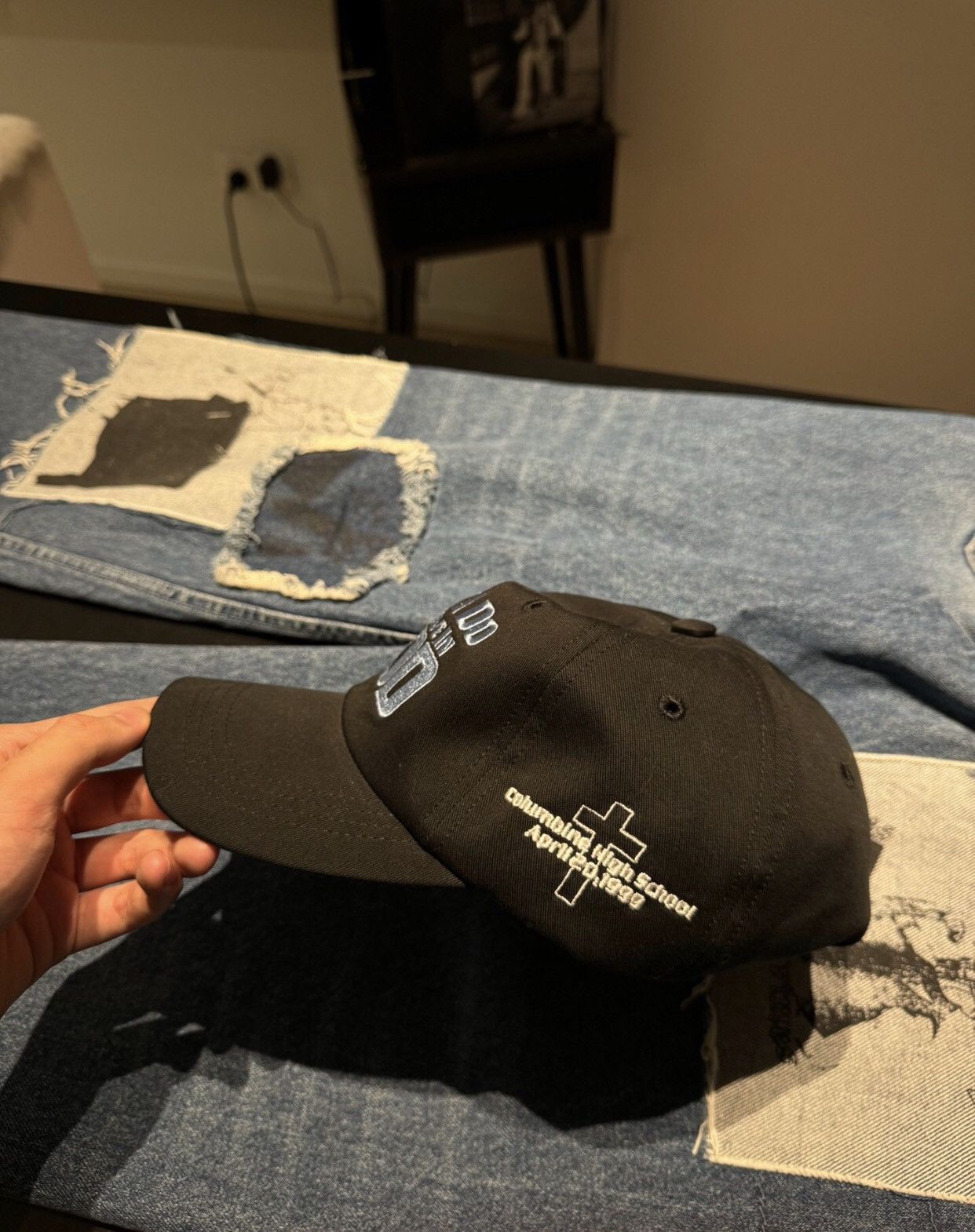 Enfants Riches Deprimes Enfants Riches Deprimes ERD 23FW Believe In God cap Size ONE SIZE - 4 Thumbnail