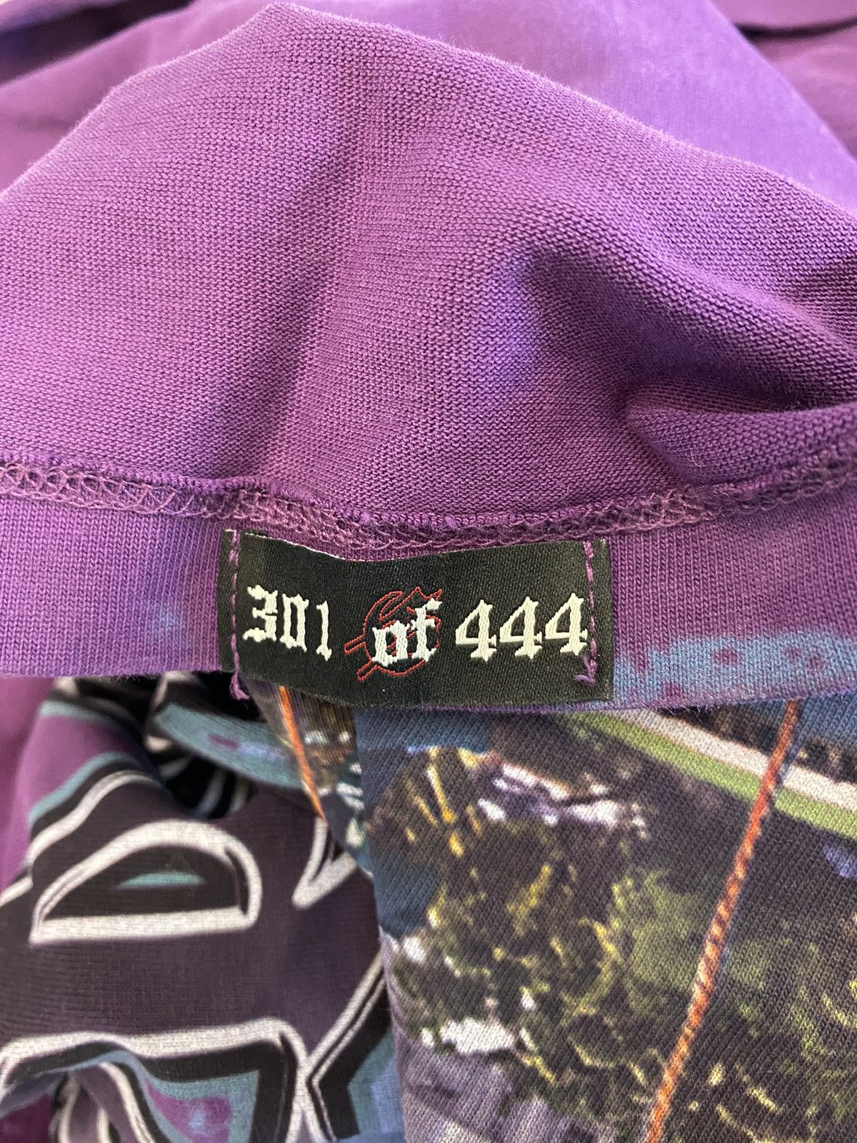 Godspeed Godspeed JFK to MIA Tee Purple Size US M / EU 48-50 / 2 - 4 Thumbnail