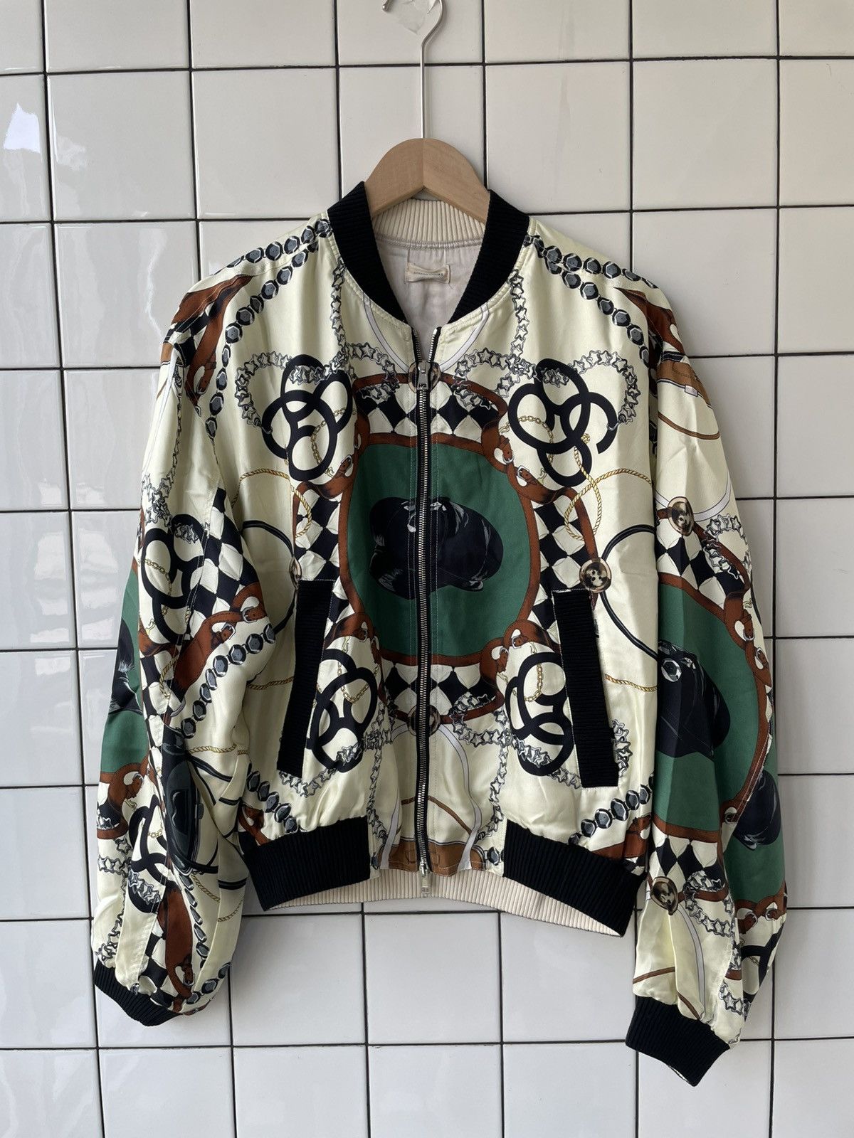 Other Stefan Cooke print silk bomber jacket Size US M / EU 48-50 / 2 - 1 Thumbnail