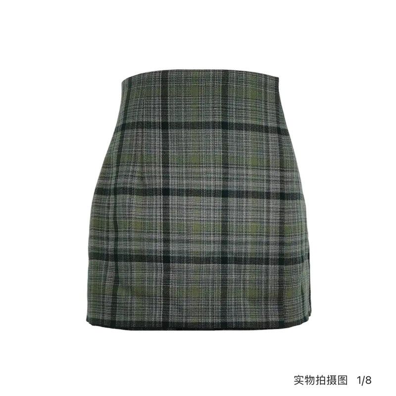 Dior Dior Green Wool Midi Skirt 0089 Size 28" / US 6 / IT 42 - 1 Thumbnail