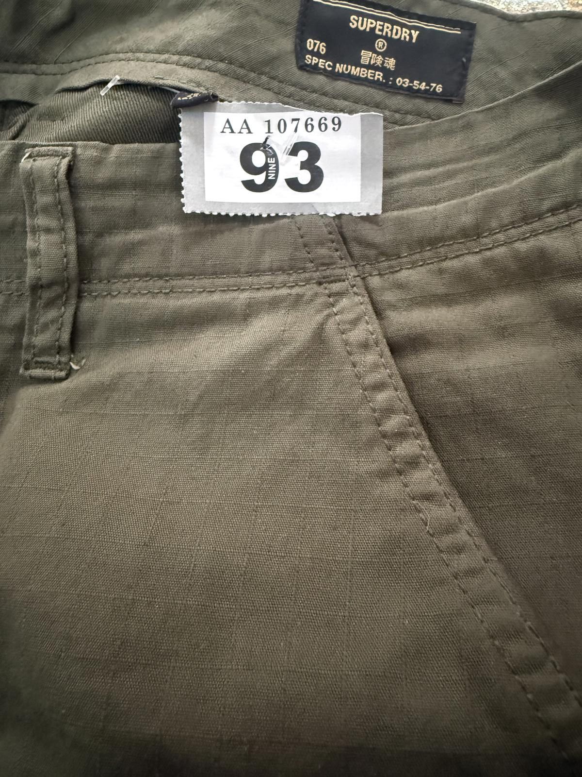 Superdry Superdry Men's Khaki Chino Pants Size US 32 / EU 48 - 2 Thumbnail