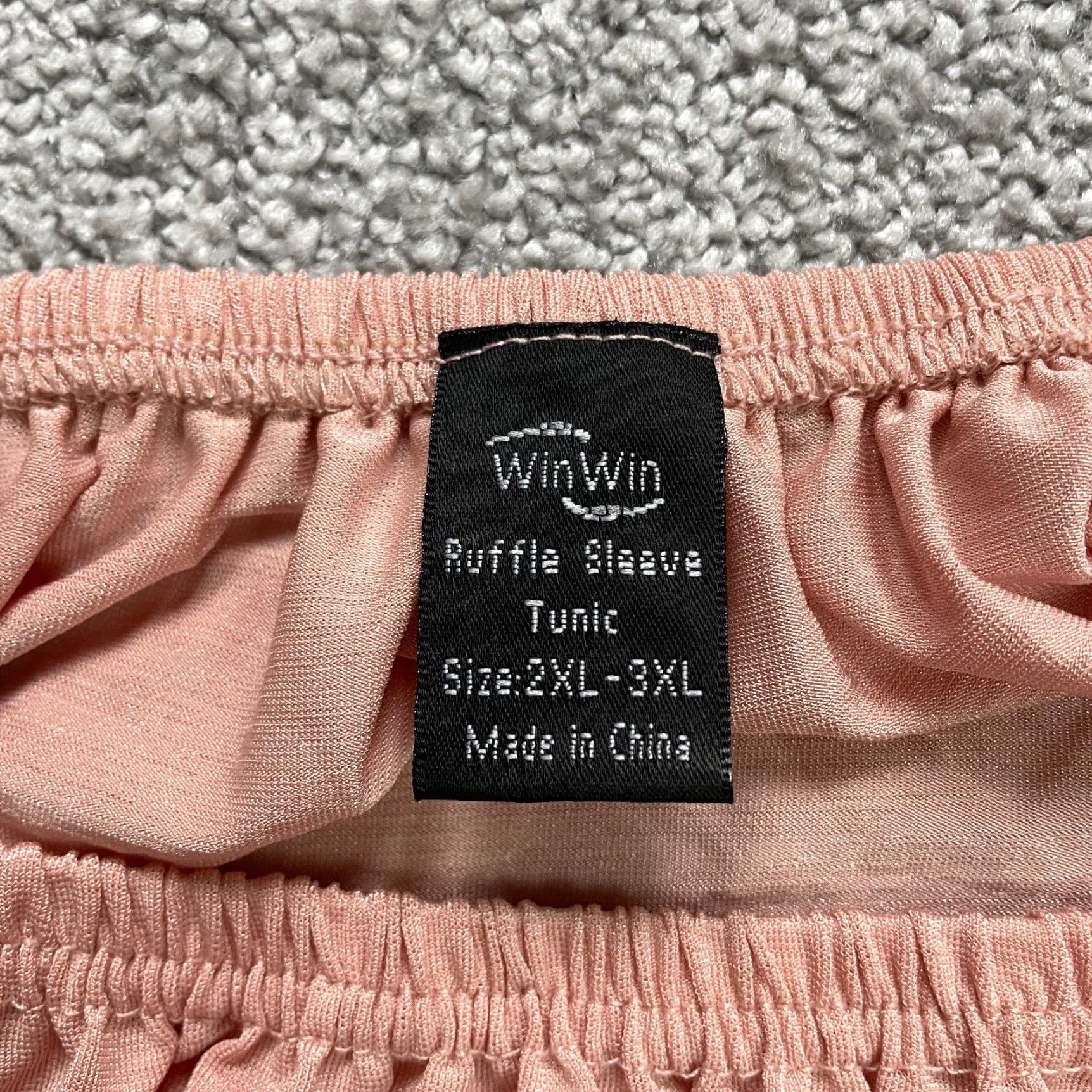 Pinko Win Win Blouse Shirt Womens Plus 3XL Off the Shoulder Pink Crochet Ruffle Short Sleeve Tunic Adult Womens Modern Classic Dressy Casual Size XXL / US 16-18 / IT 52-54 - 4 Thumbnail