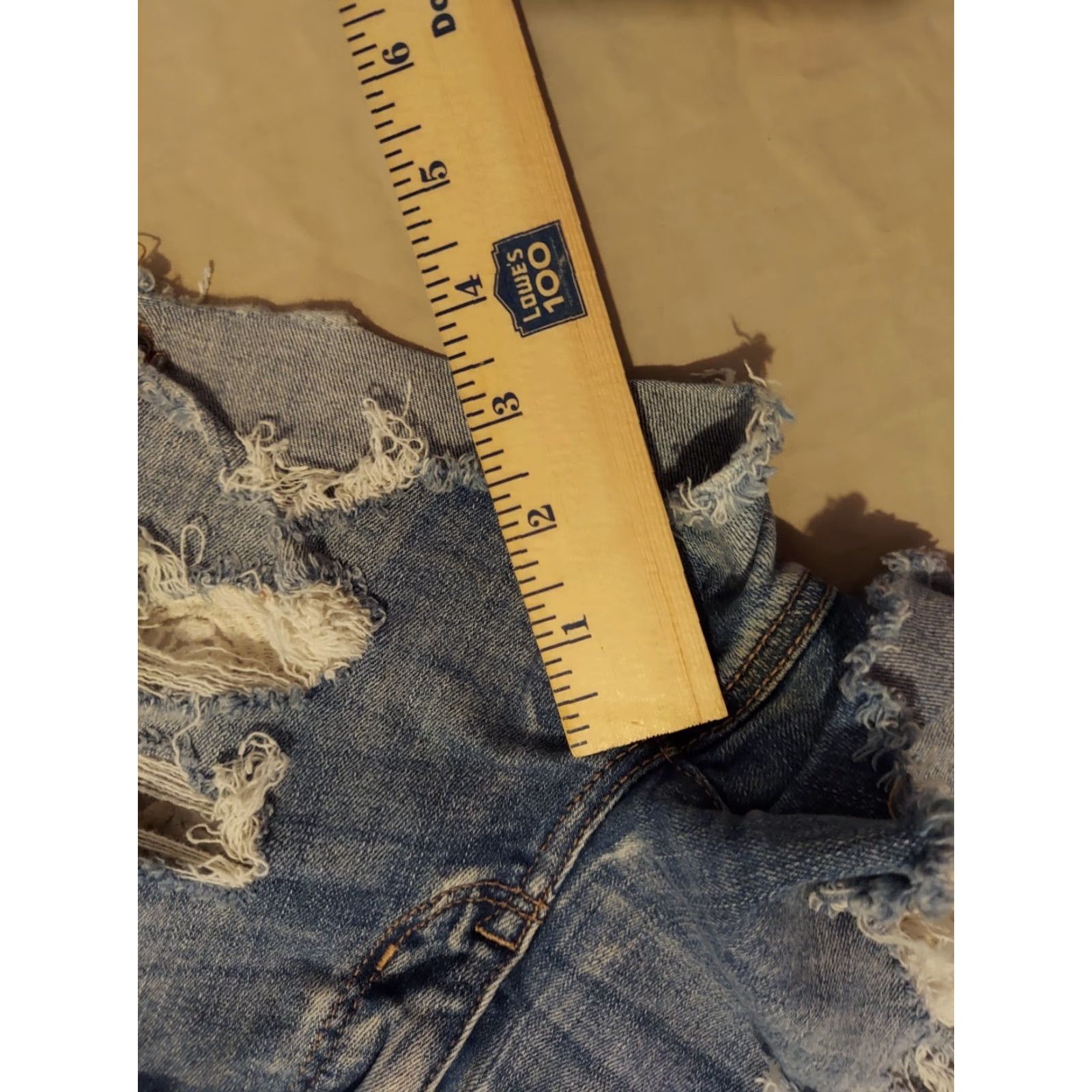 American Eagle Outfitters Womens American Eagle Outfitters Denim Shorts 00 Jeans Blue Dark Denim 5-Pocket Stretch Casual Summer Women Size 24" / US 00 / IT 34 - 6 Thumbnail
