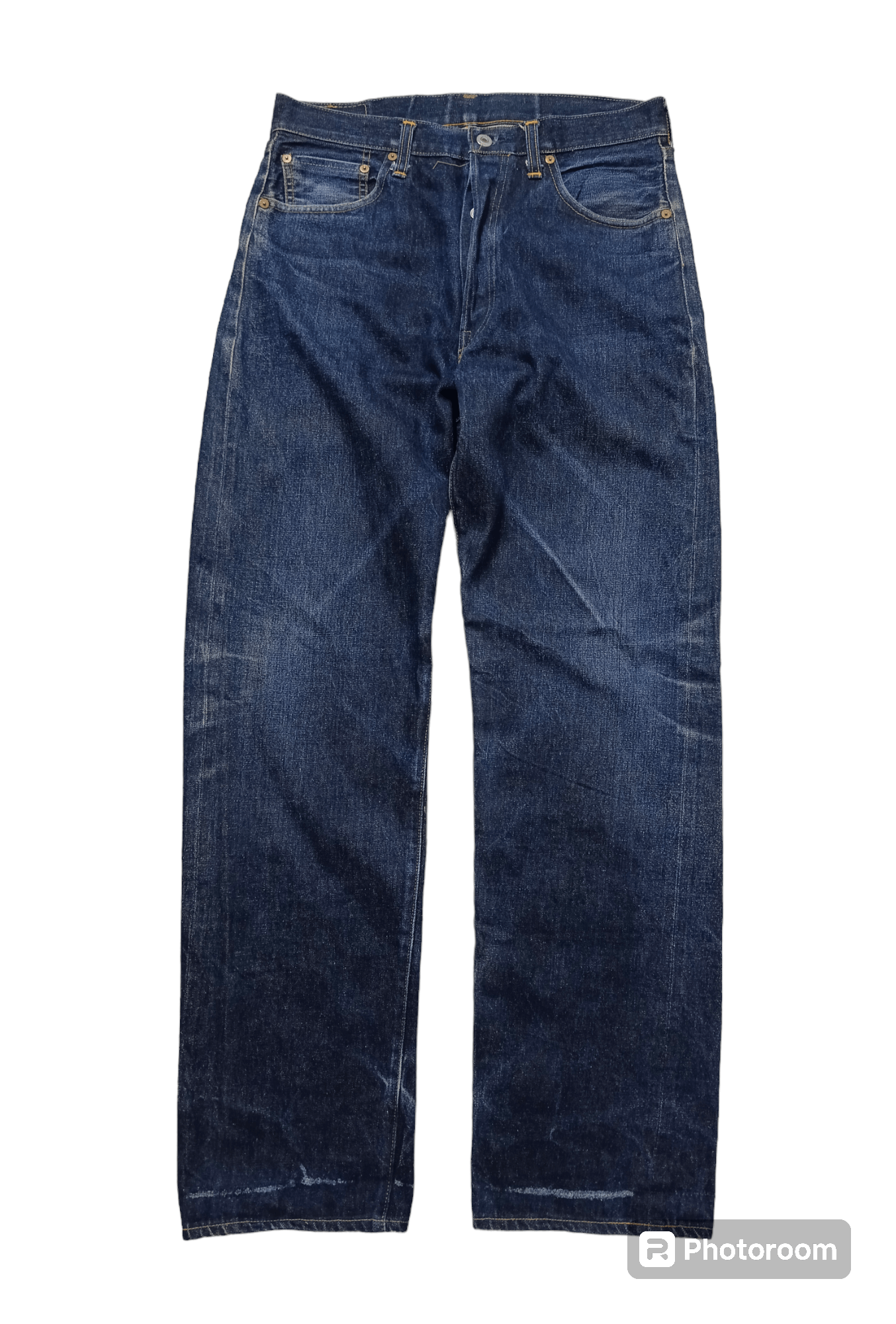 image of 50S Reproduction Levis 501Xx 90's Selvedge in Blue Distressed, Men's (Size 31)