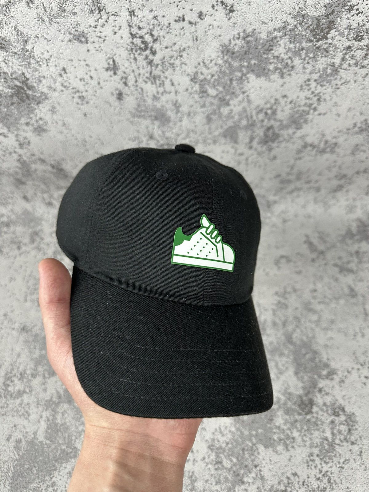 Adidas adidas Originals Stan Smith Black Dad Cap Primegreen Size ONE SIZE - 2 Thumbnail