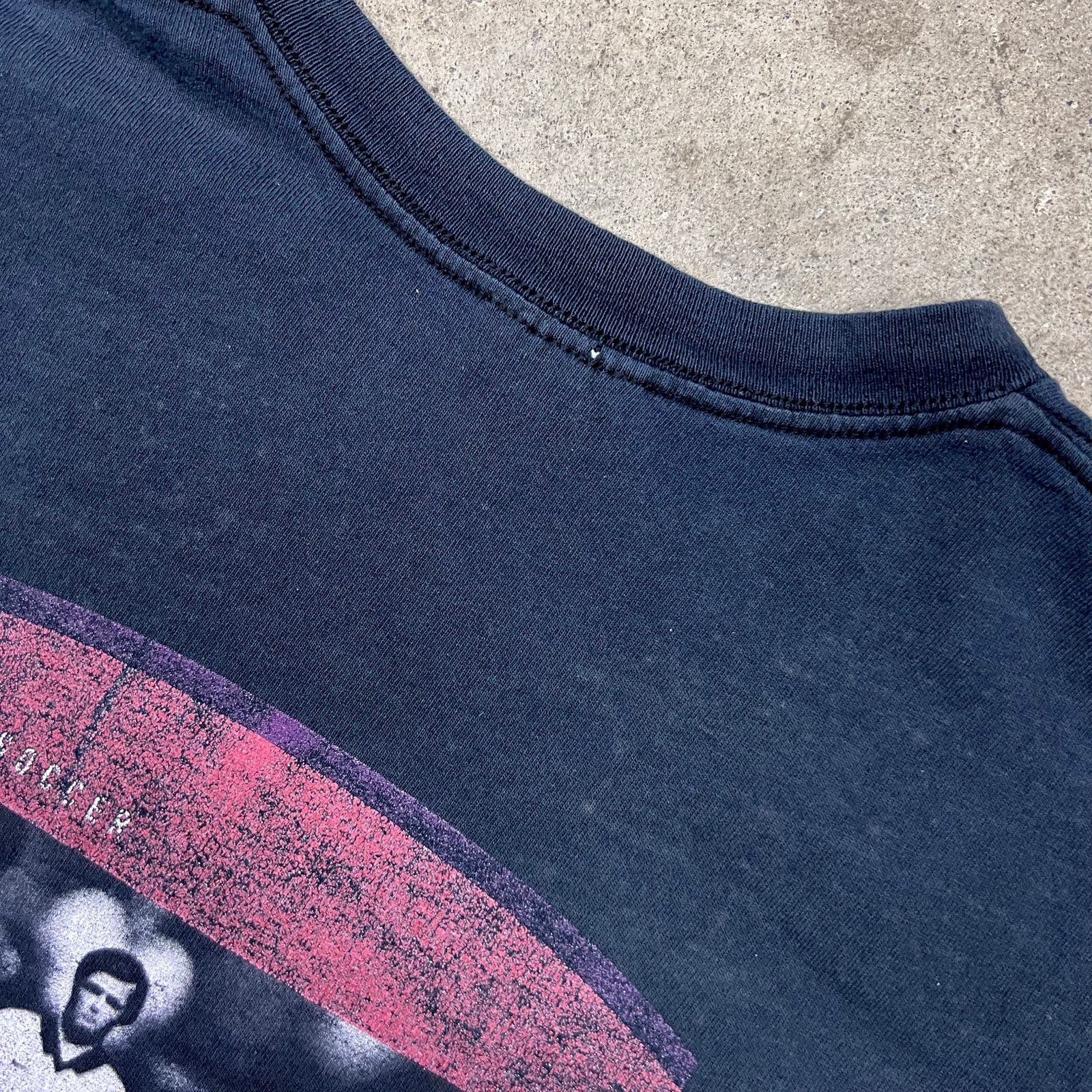 Nike × Vintage Vintage Nike Soccer Foosball Players Faded Black T Shirt L Size US L / EU 52-54 / 3 - 9 Thumbnail