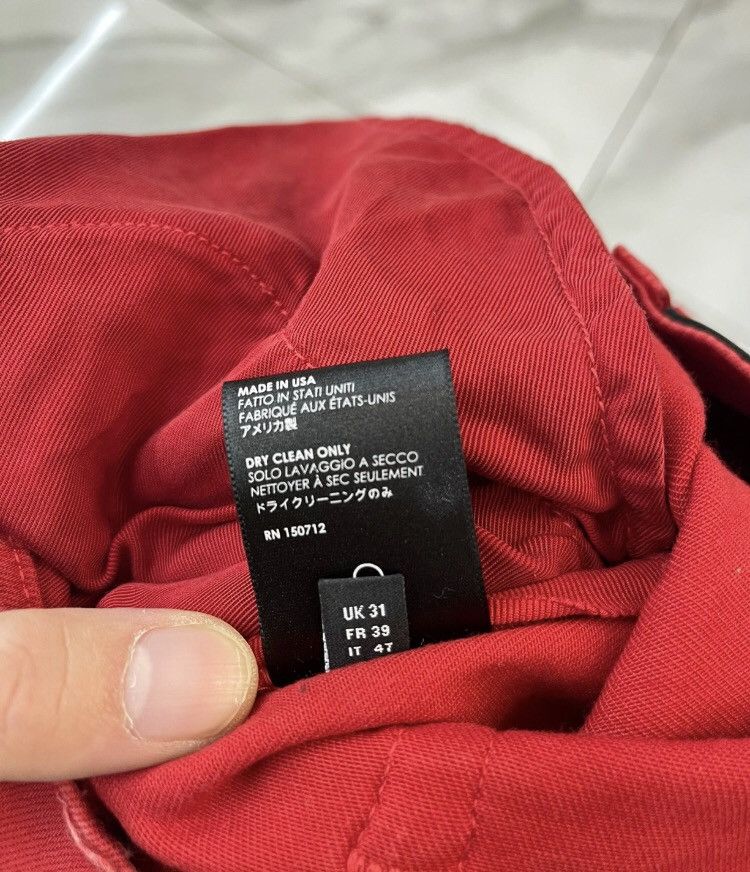 Amiri Amiri Red MX1 jeans 2412-Nextarrow Size US 30 / EU 46 - 8 Thumbnail