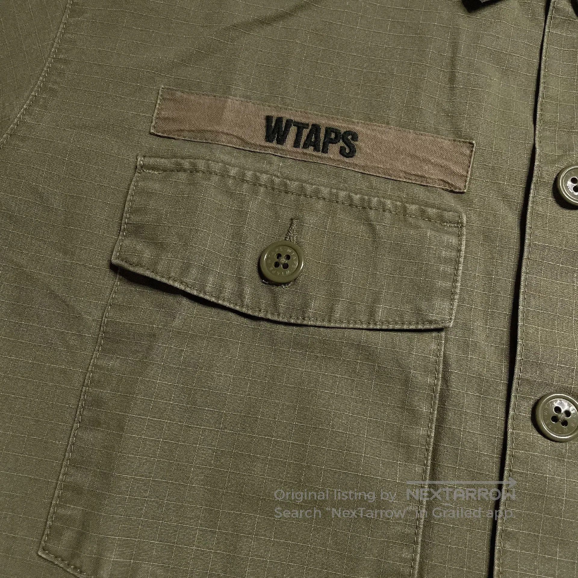 Wtaps WTAPS 19SS BUDS RIPSTOP SHIRT. Size US XL / EU 56 / 4 - 5 Thumbnail
