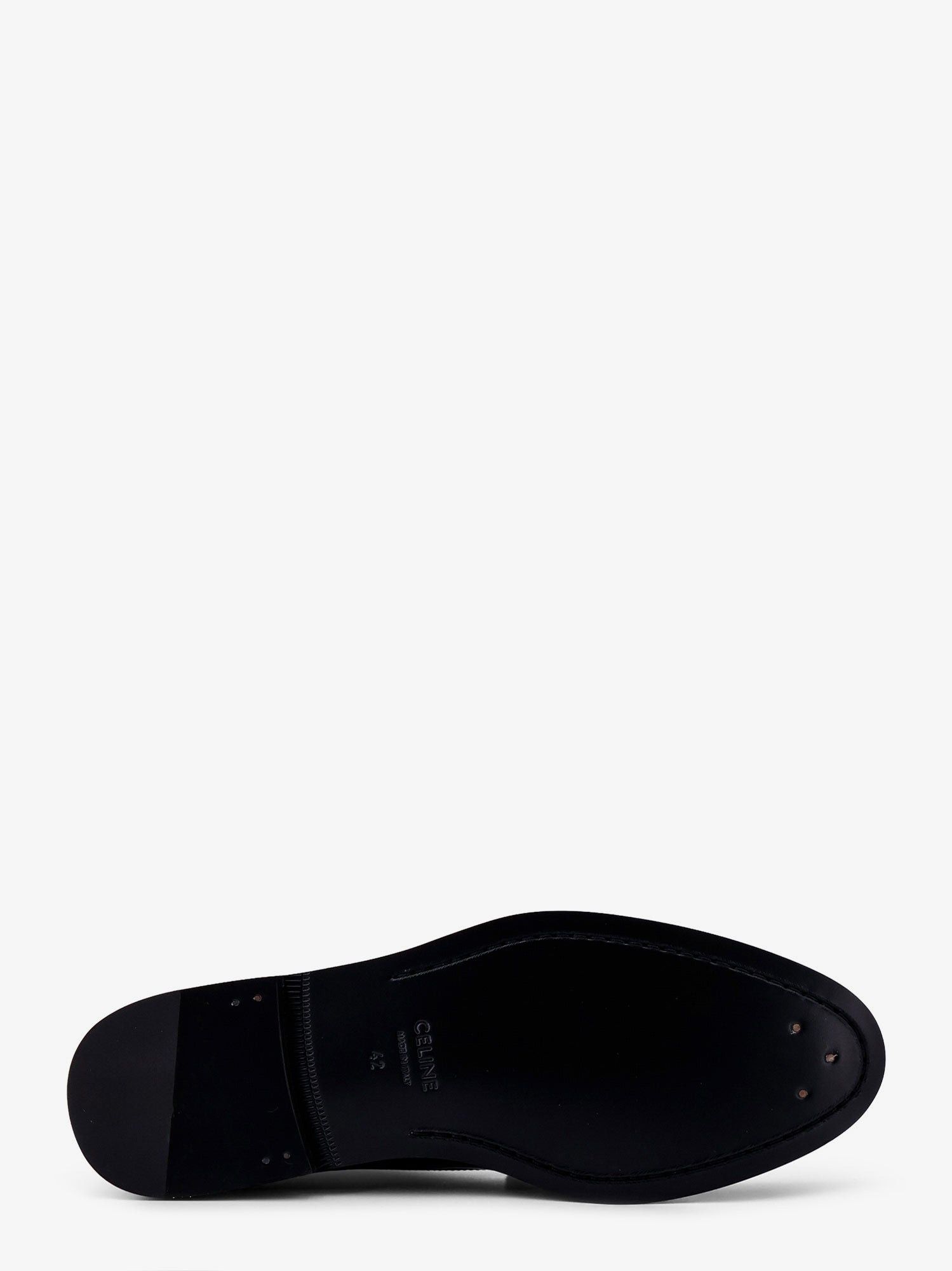 Celine o1bcso1str0126 361083602C Vivienne Loafers Black/Optic White Size US 10 / EU 43 - 4 Thumbnail