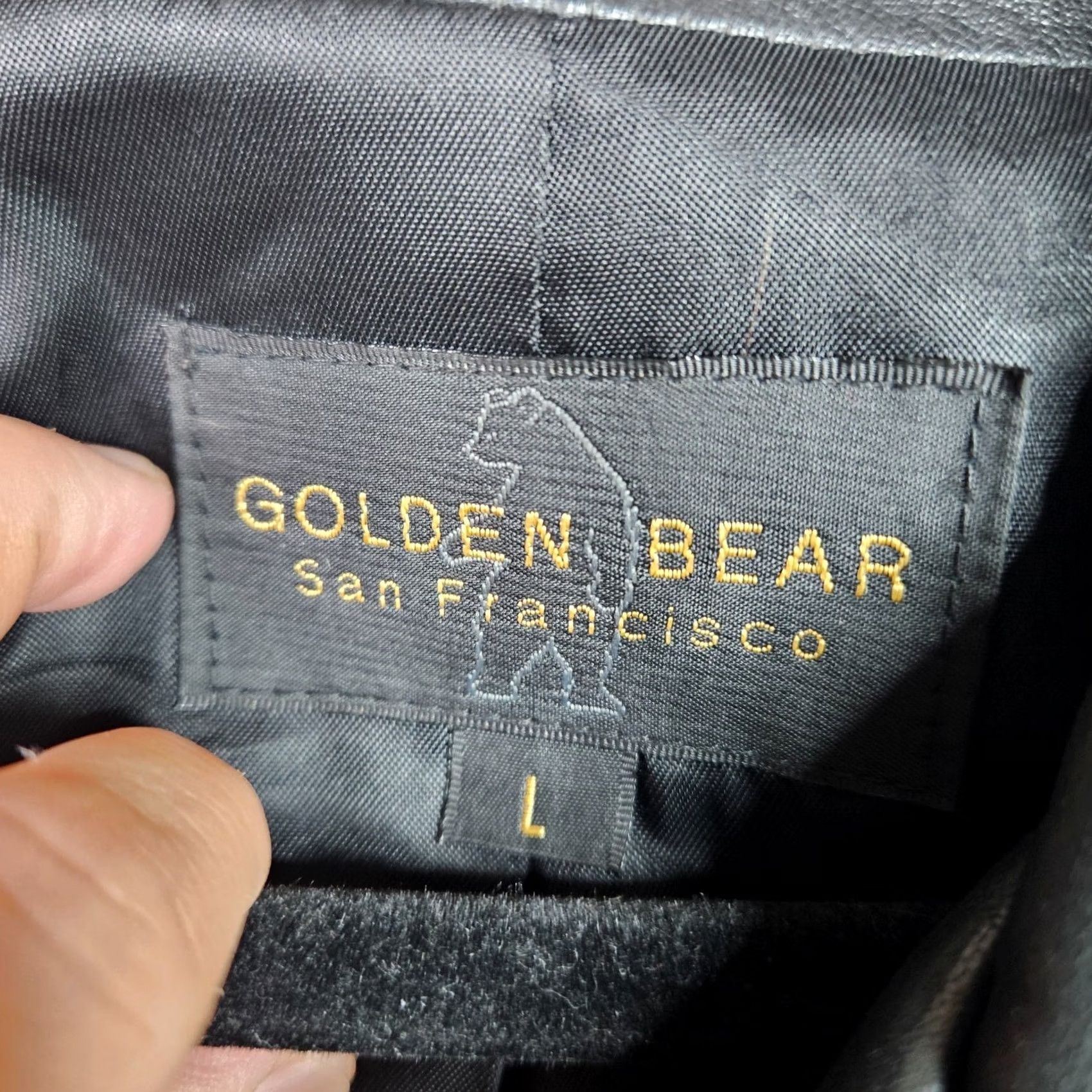 Golden Bear Golden Bear Women's Full Zip Lined Vintage Leather Jacket Size L Size L / US 10 / IT 46 - 7 Thumbnail